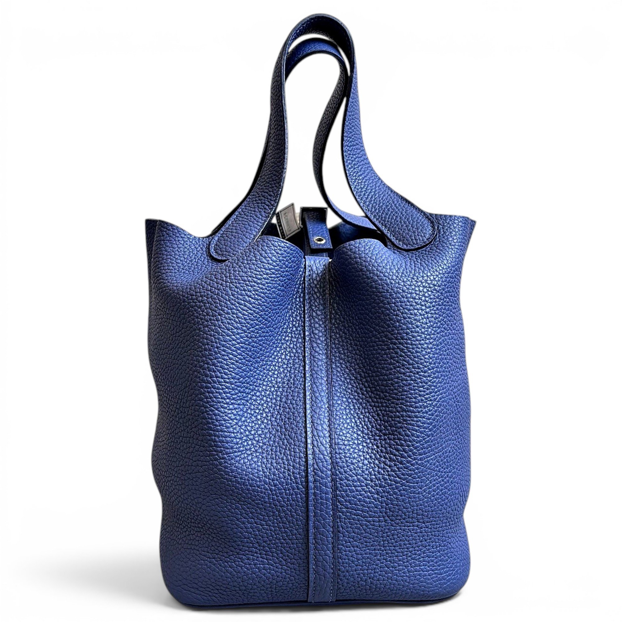 Picotin leather handbag