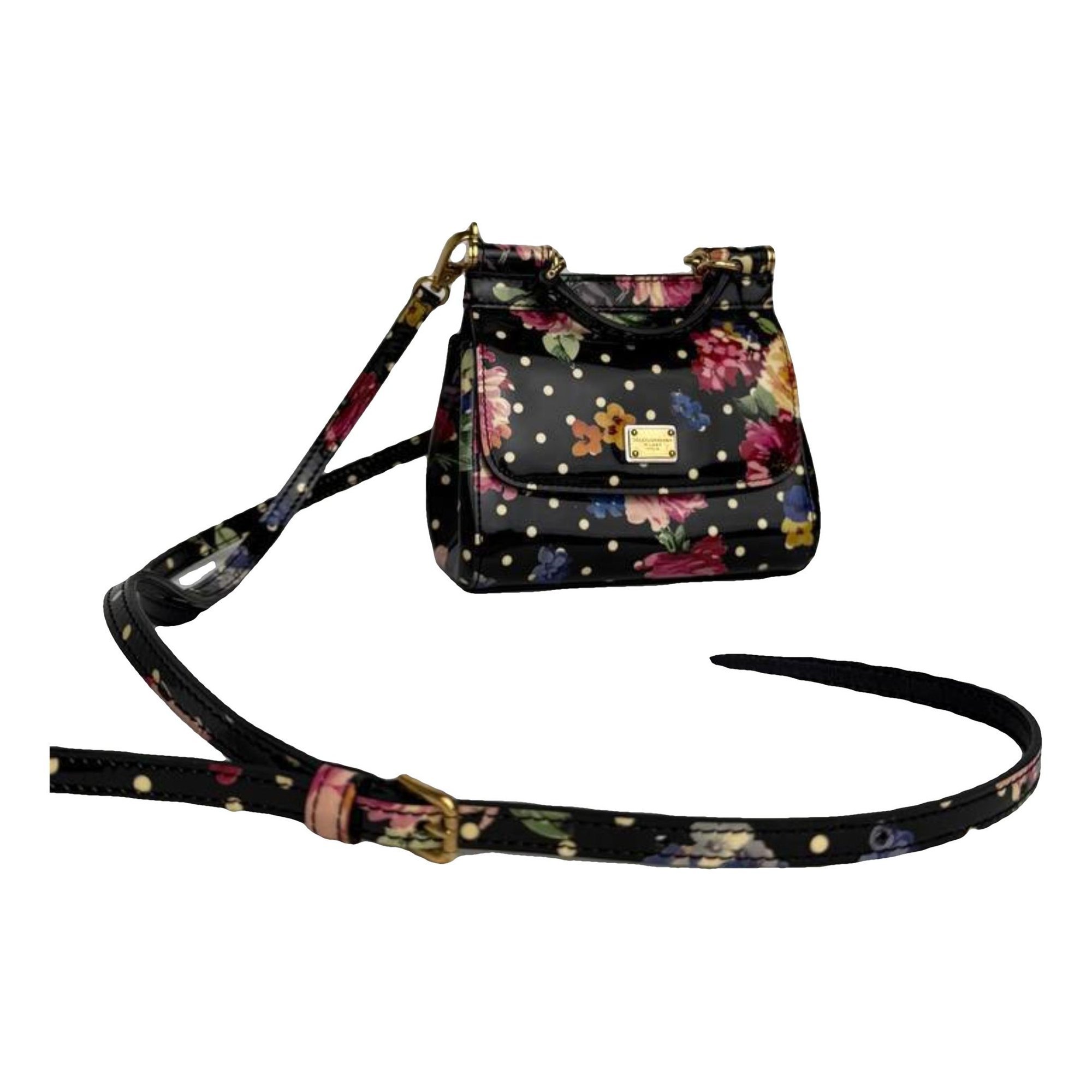 Sicily patent leather handbag