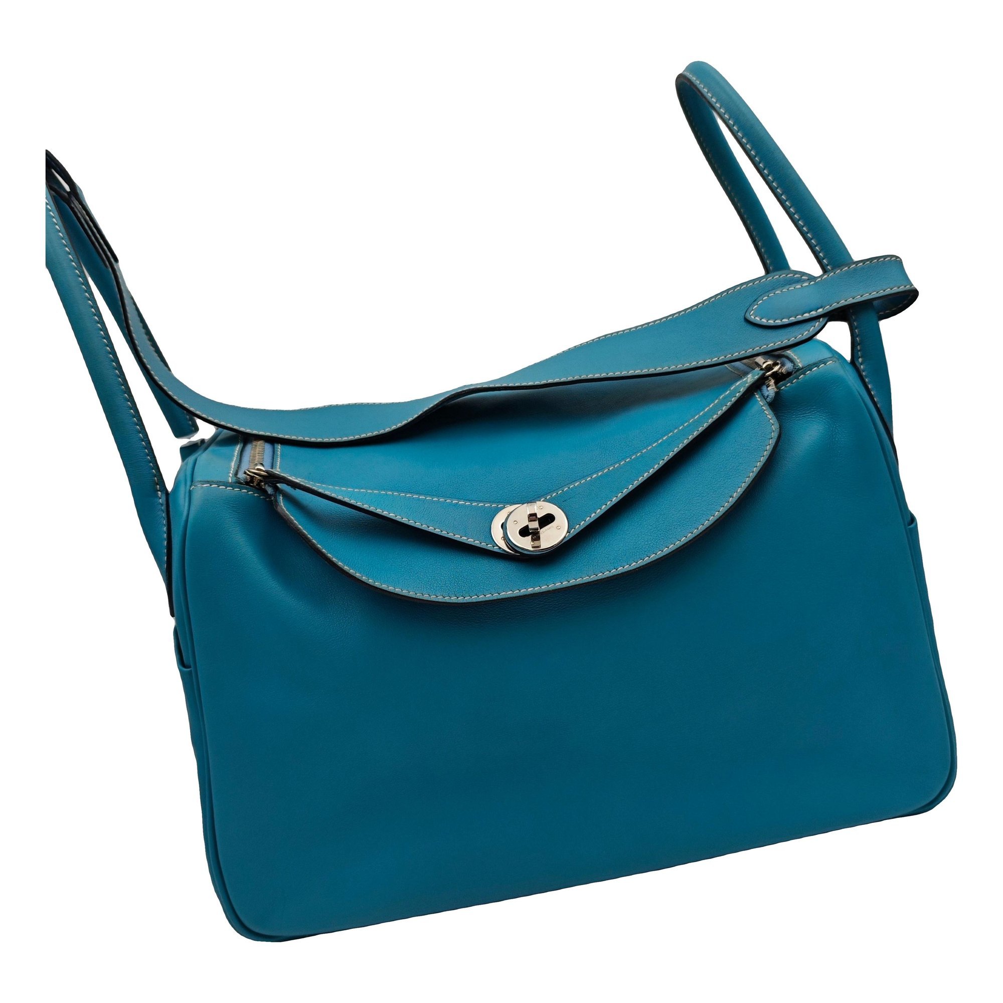Lindy leather handbag