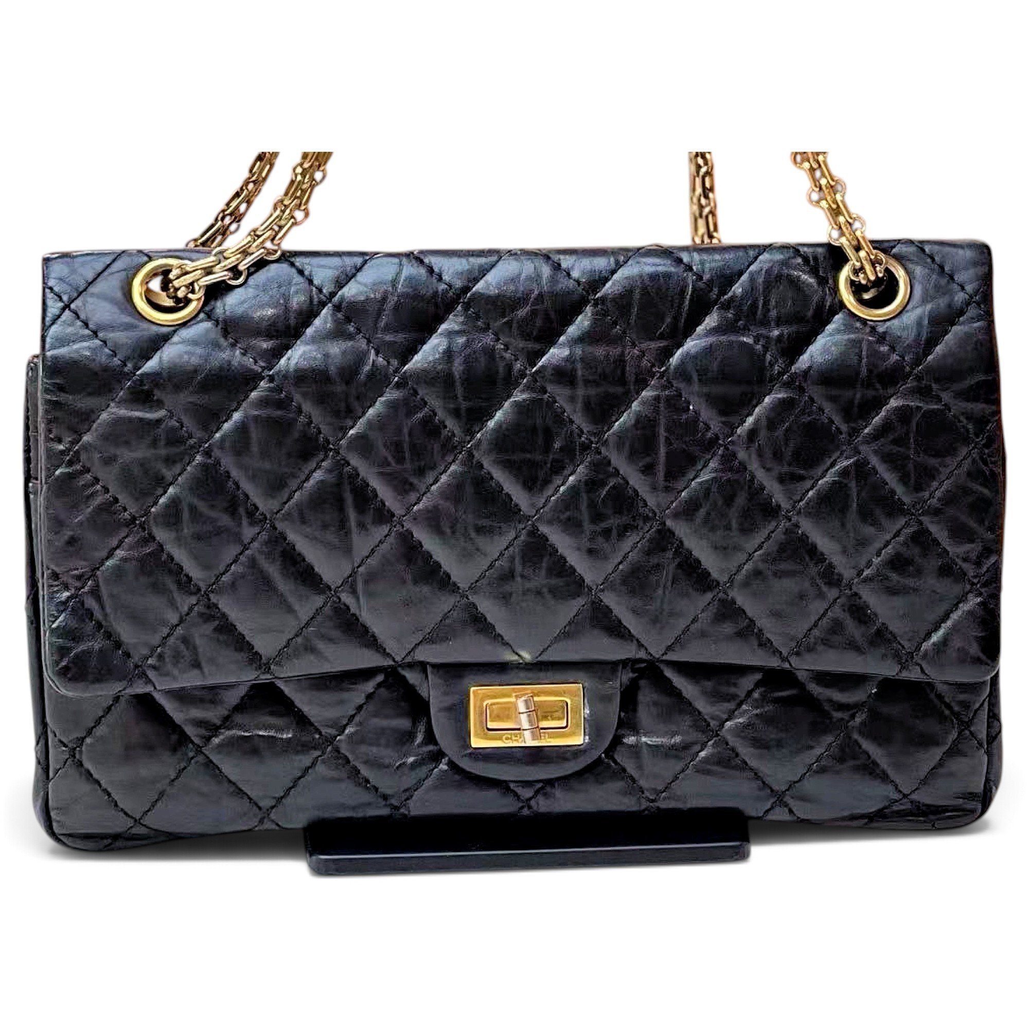 2.55 leather handbag