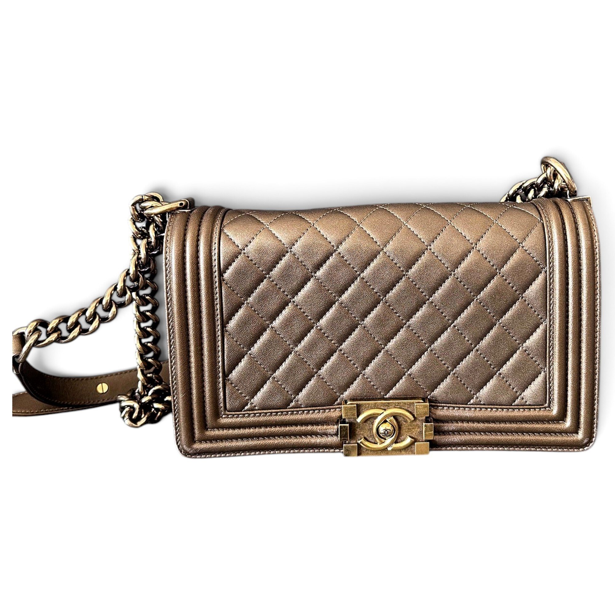 Boy leather handbag