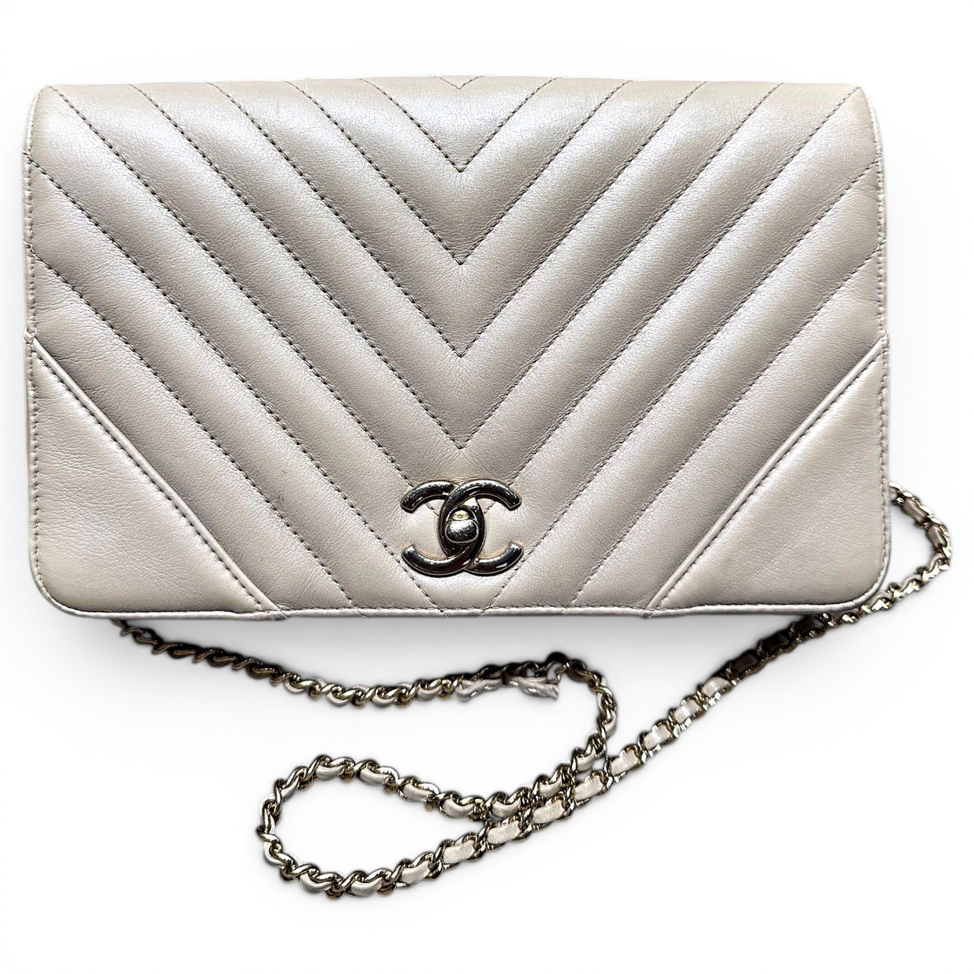 Leather handbag