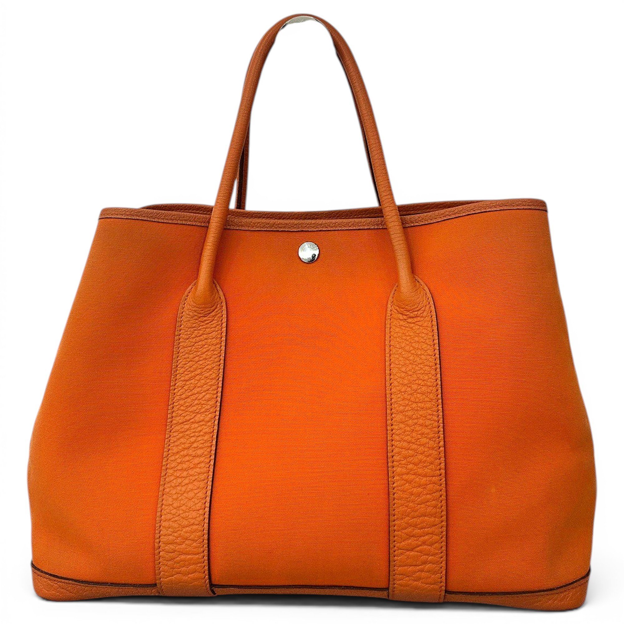 Garden Party leather handbag