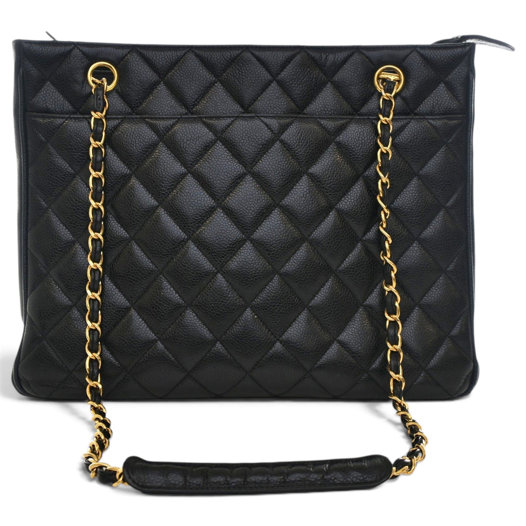 Leather tote