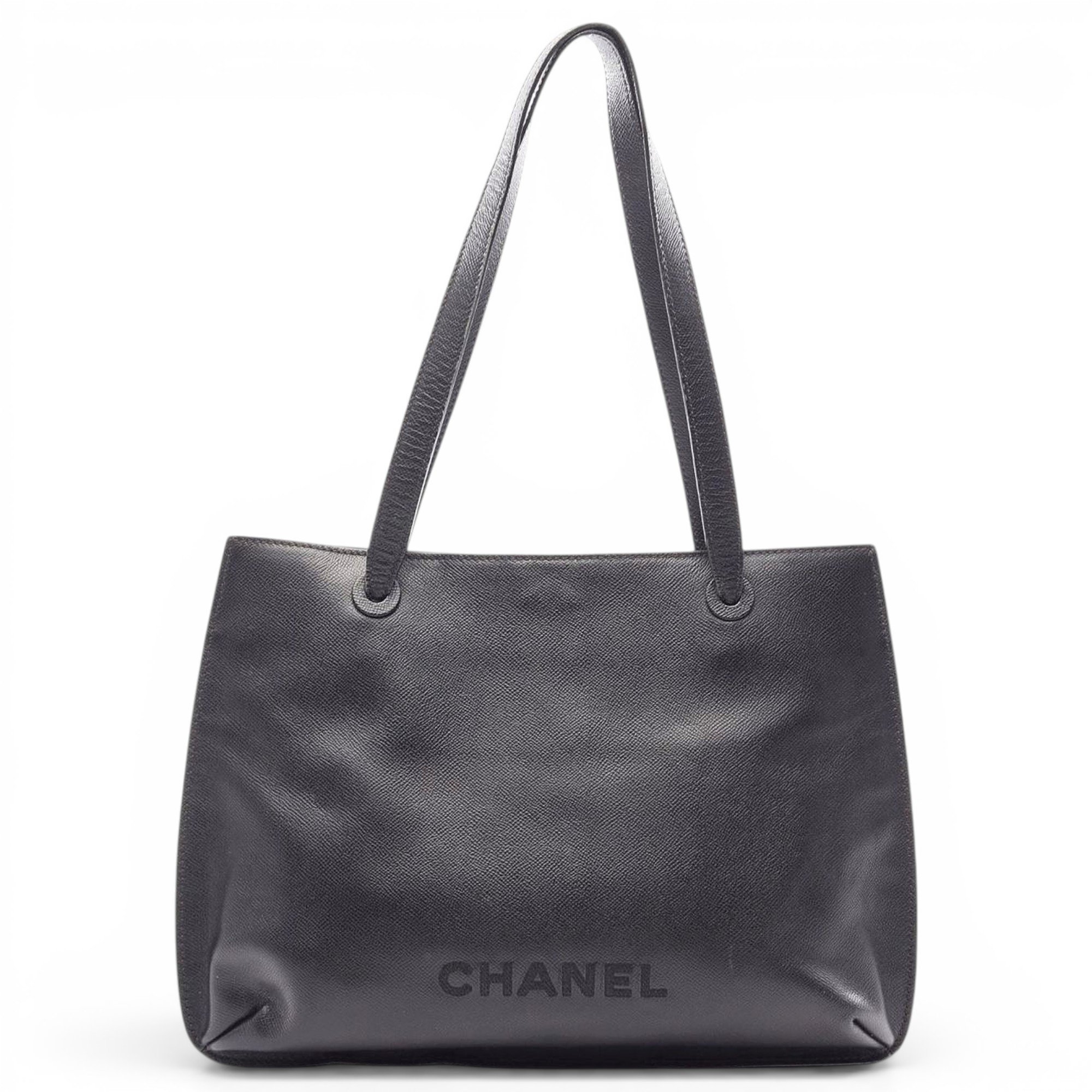 Leather tote