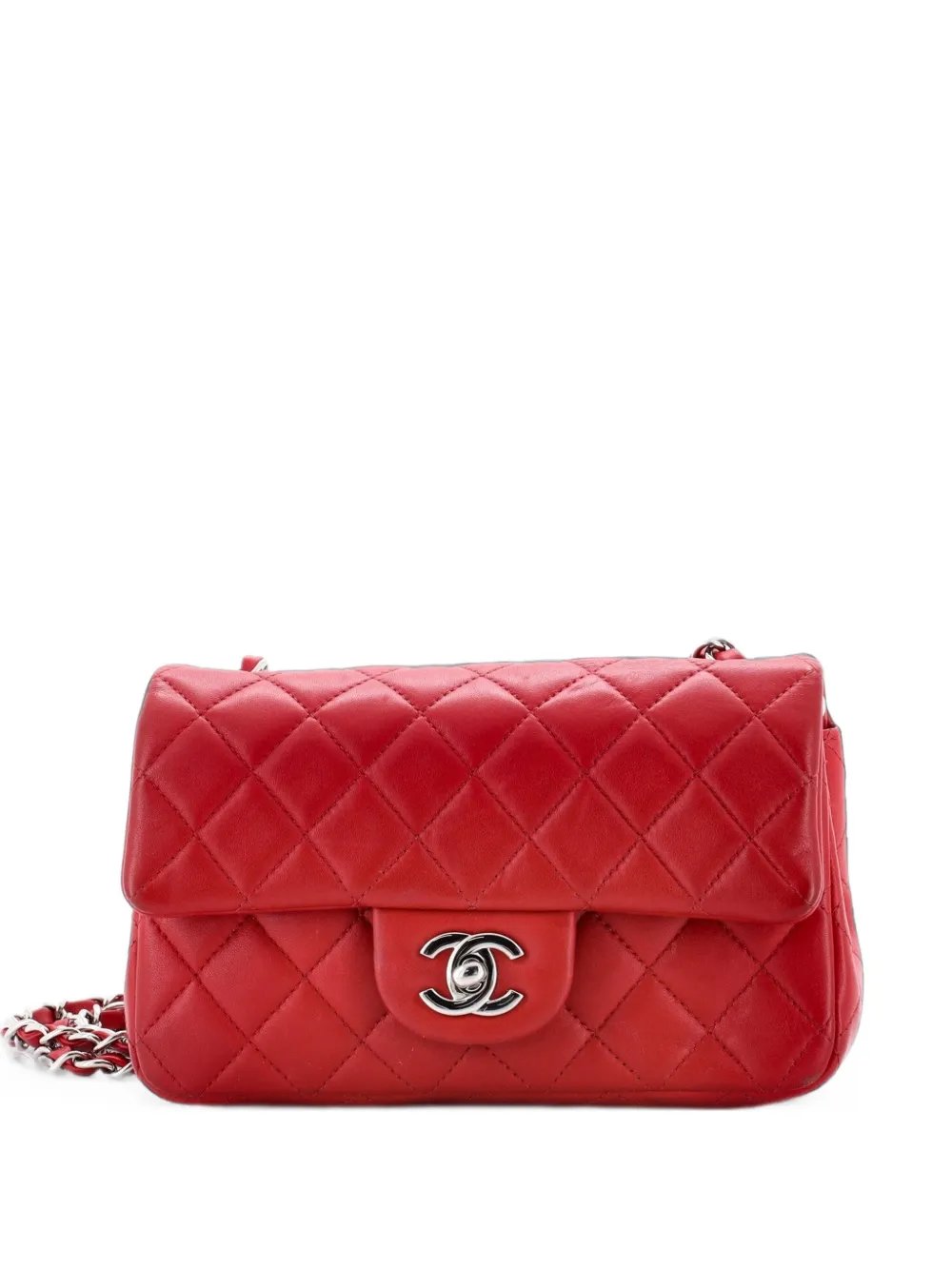 Classic Single Flap Bag Quilted Lambskin Mini crossbody bag