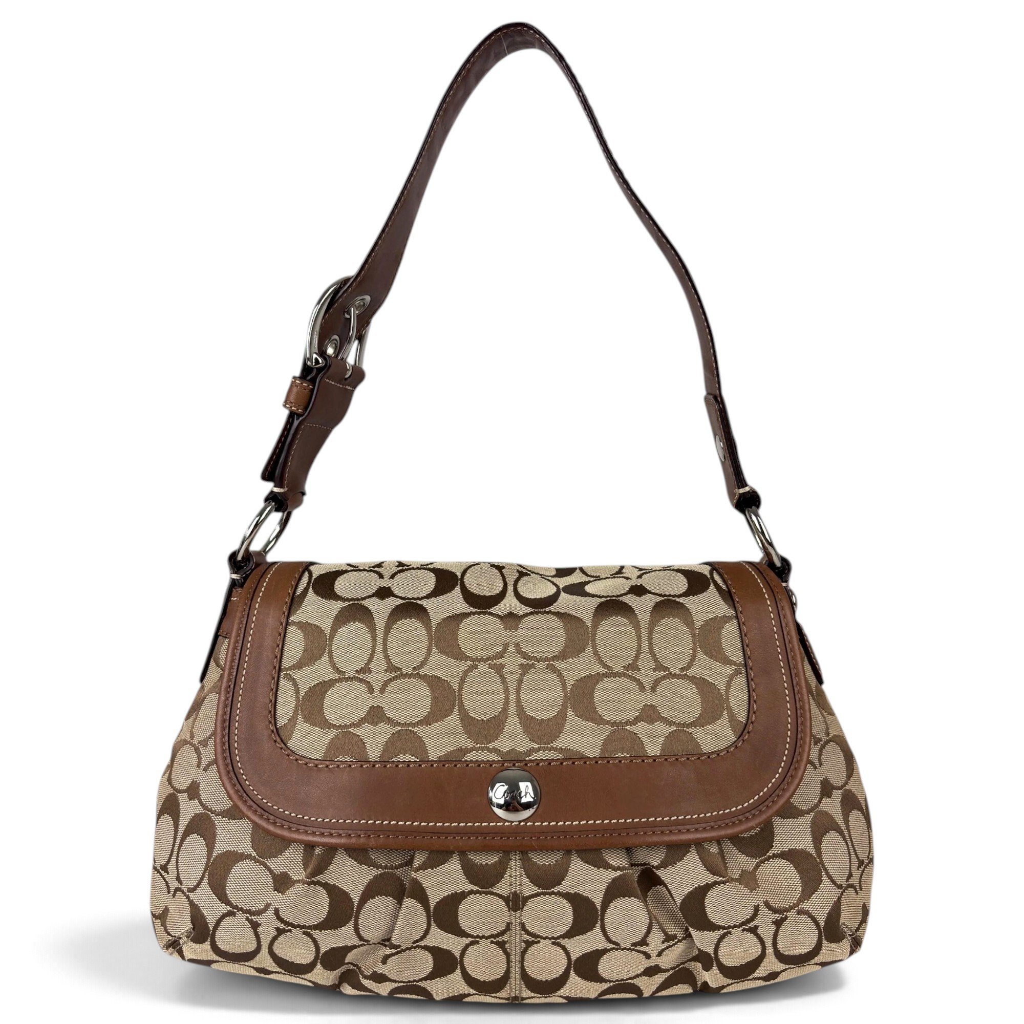 Signature Sufflette cloth handbag