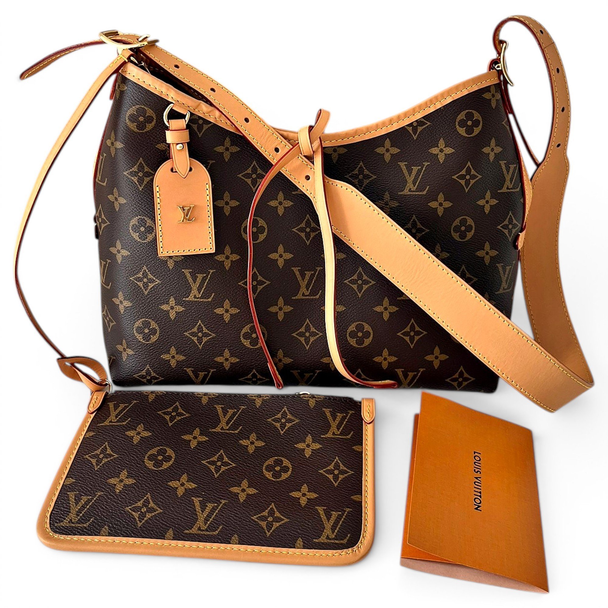 Carry All leather handbag