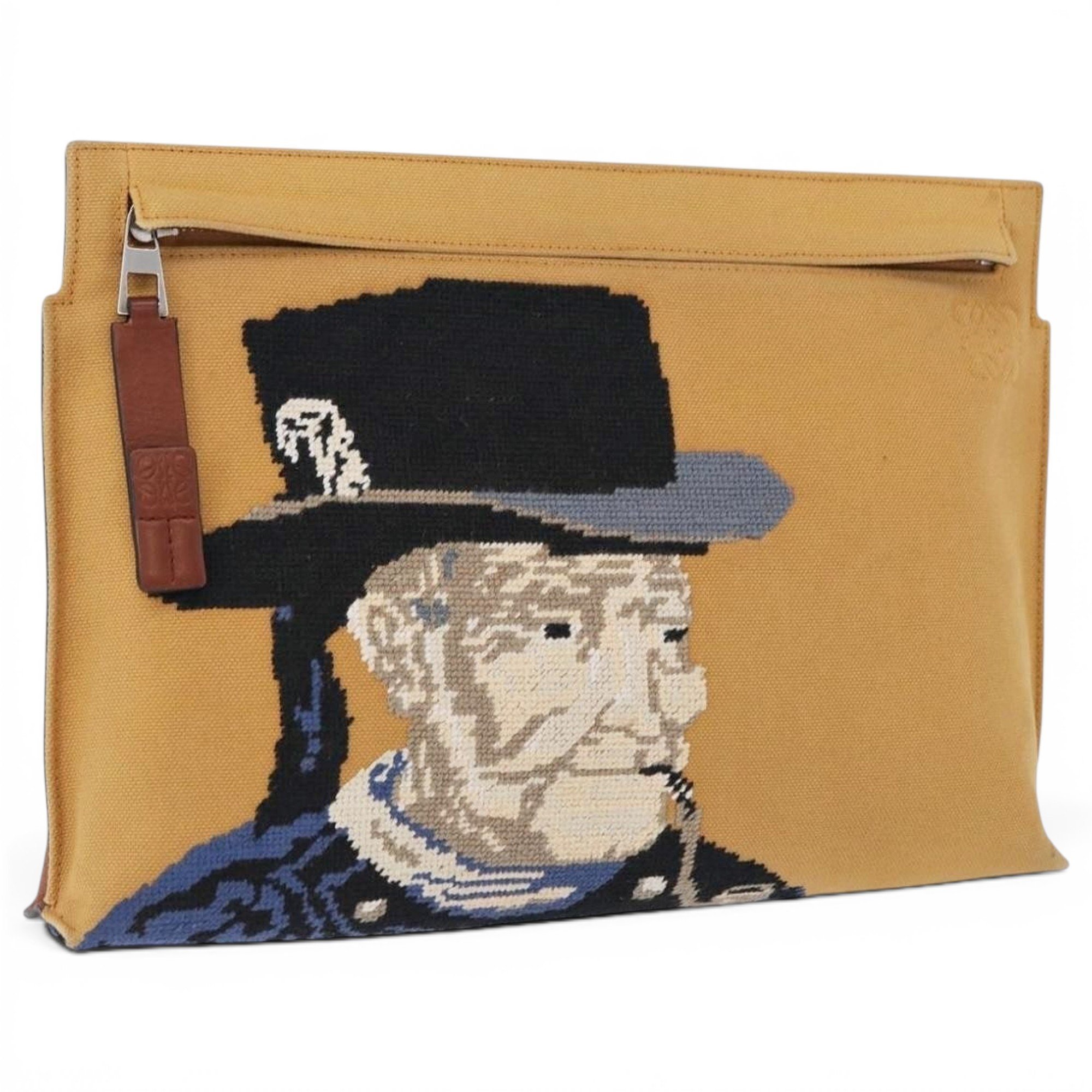 Loewe Leather clutch bag