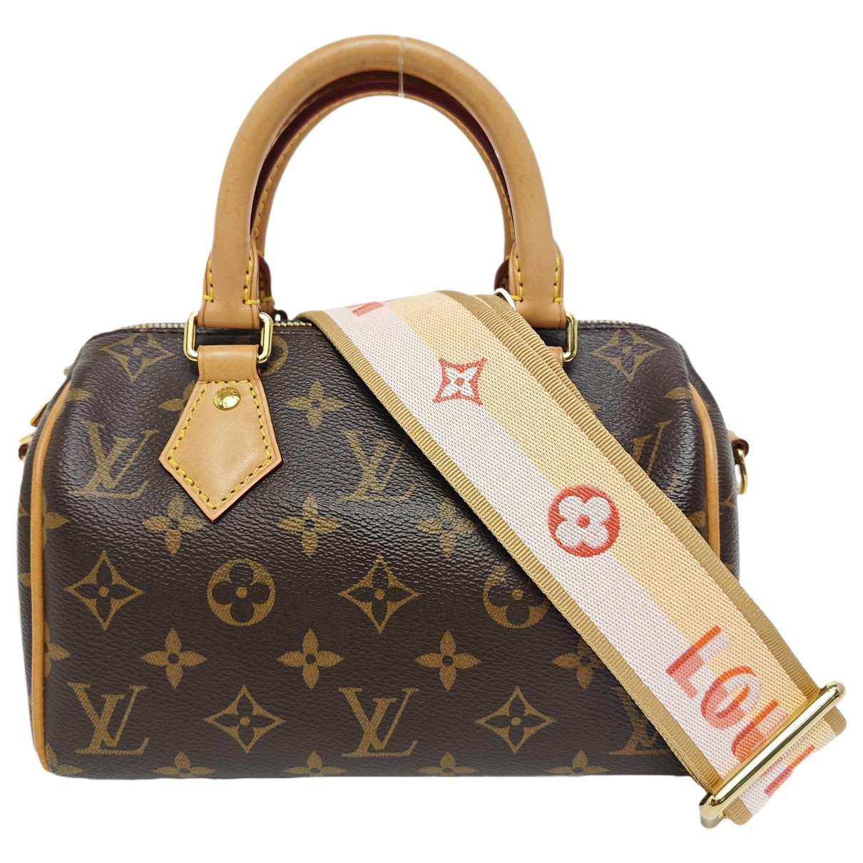 Nano Speedy / Mini HL leather handbag