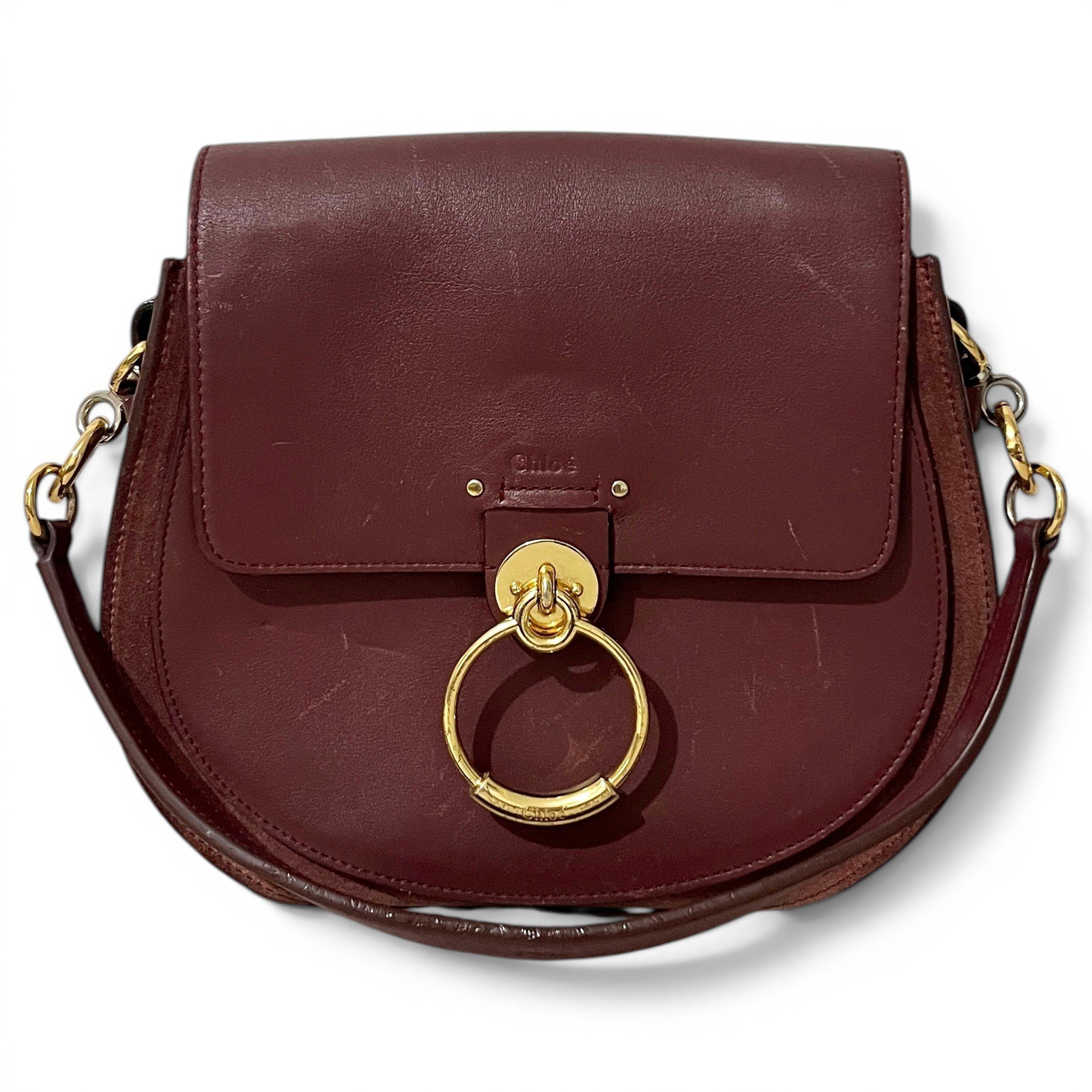 Tess leather handbag