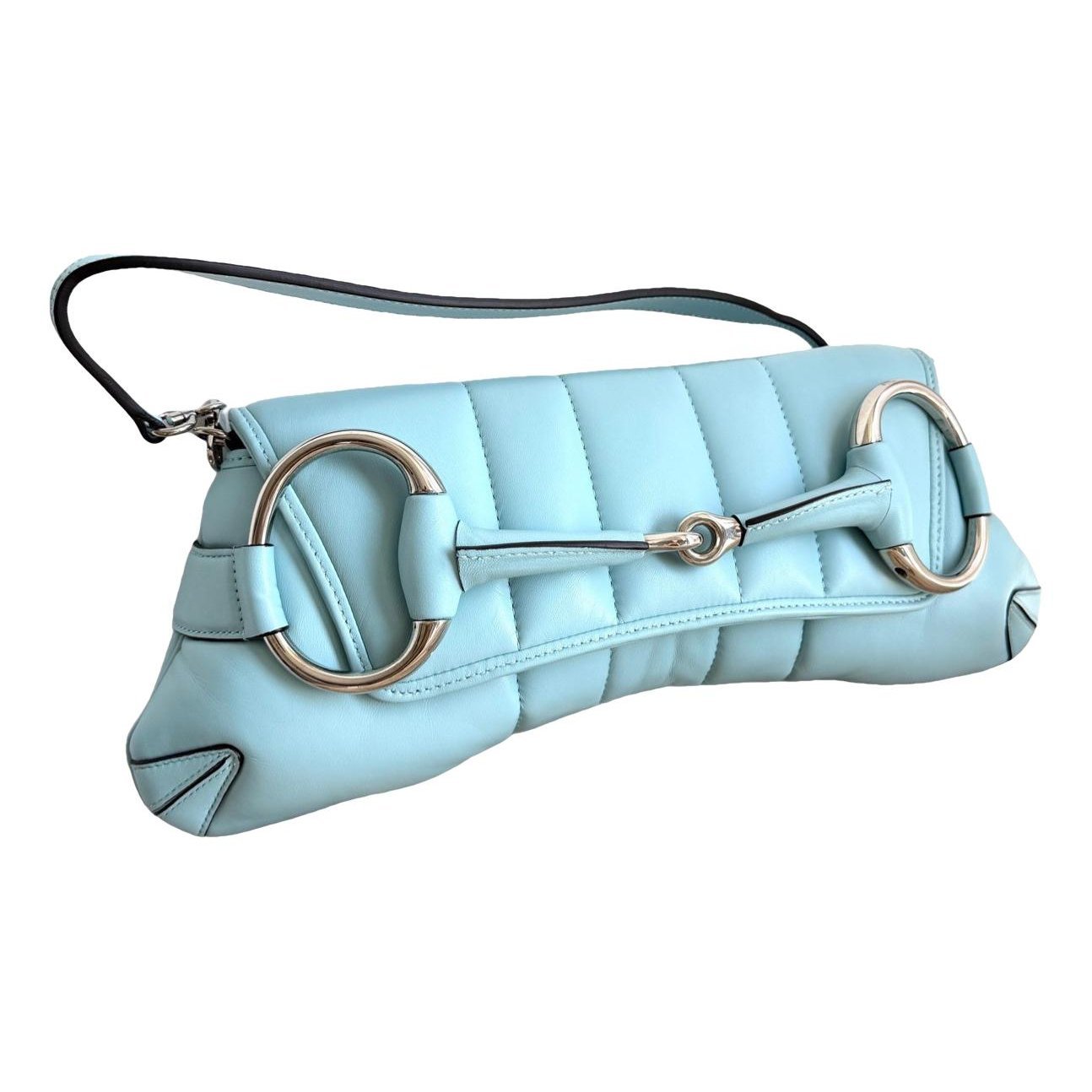 Horsebit Chain leather handbag