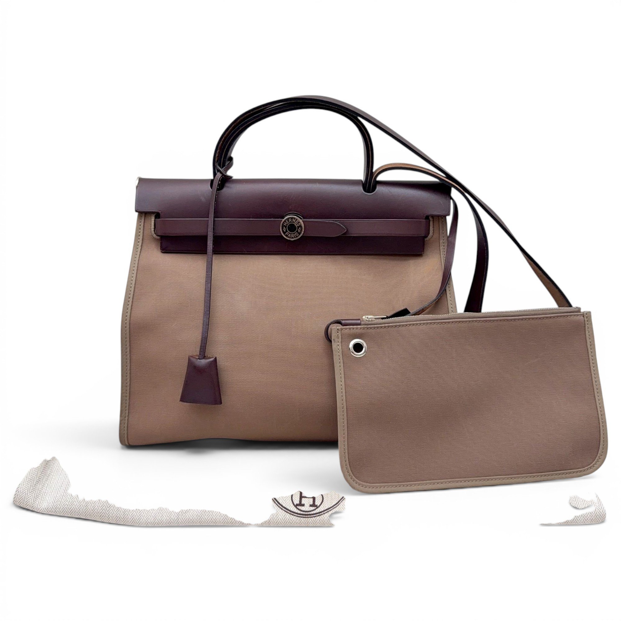 Herbag leather handbag