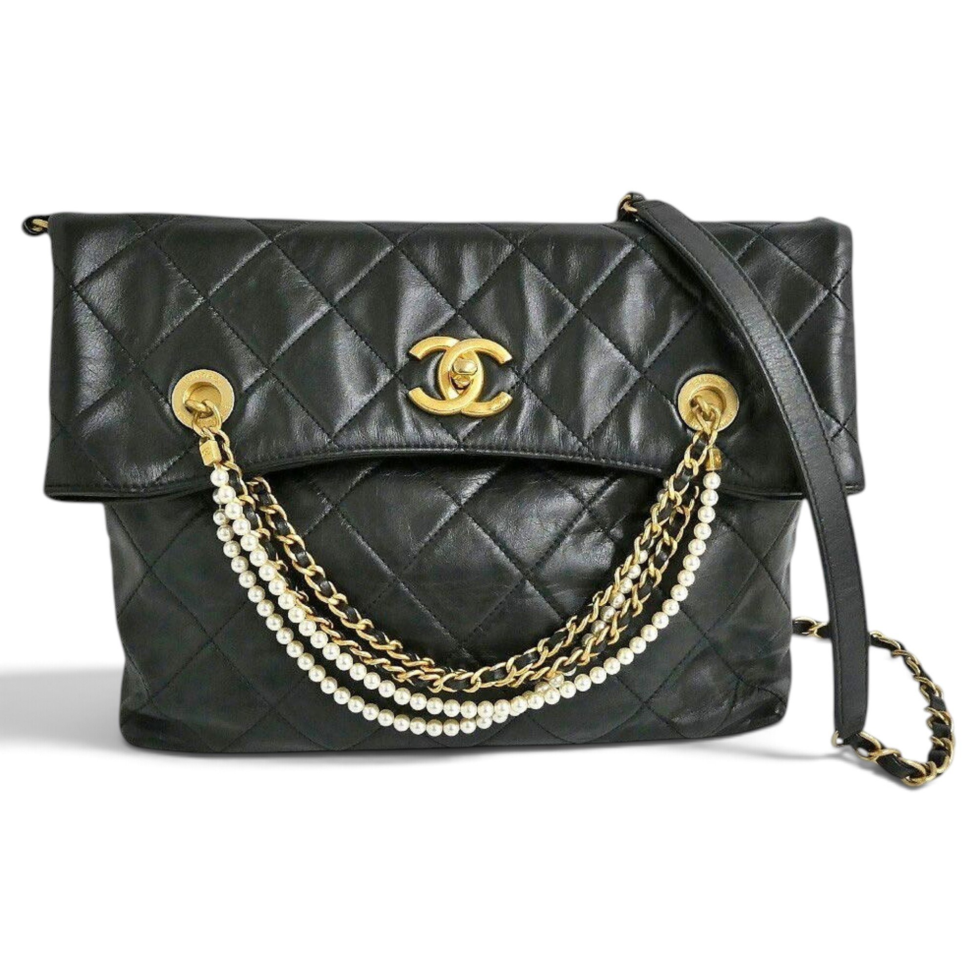 Pearl Bag leather handbag