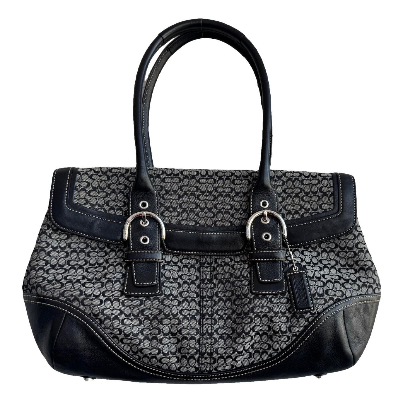 Signature Sufflette leather handbag