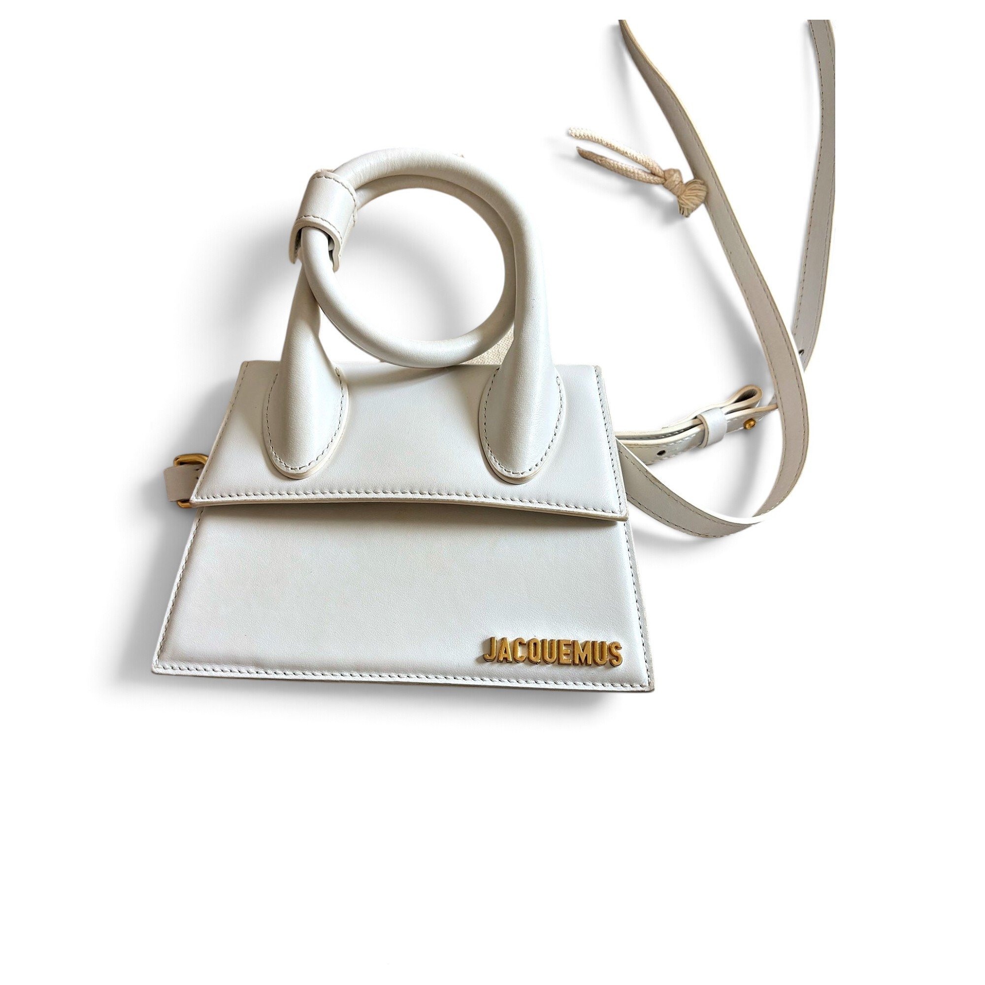 Le Chiquito Noeud leather mini bag