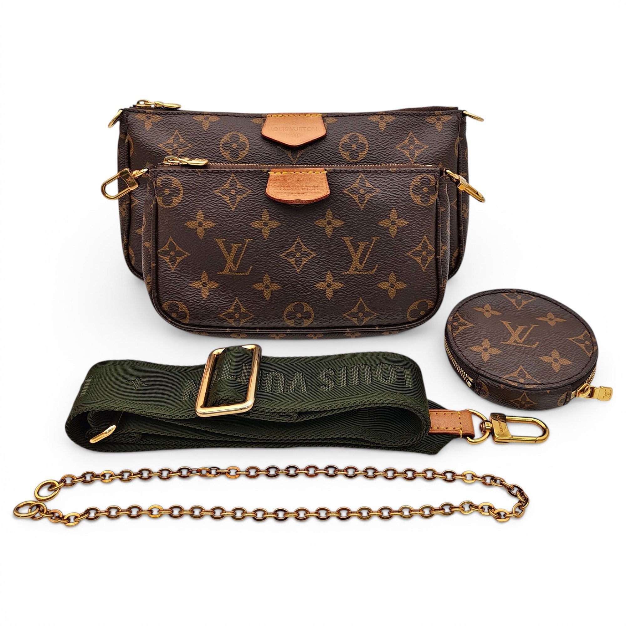 Multi Pochette Accessoires leather handbag