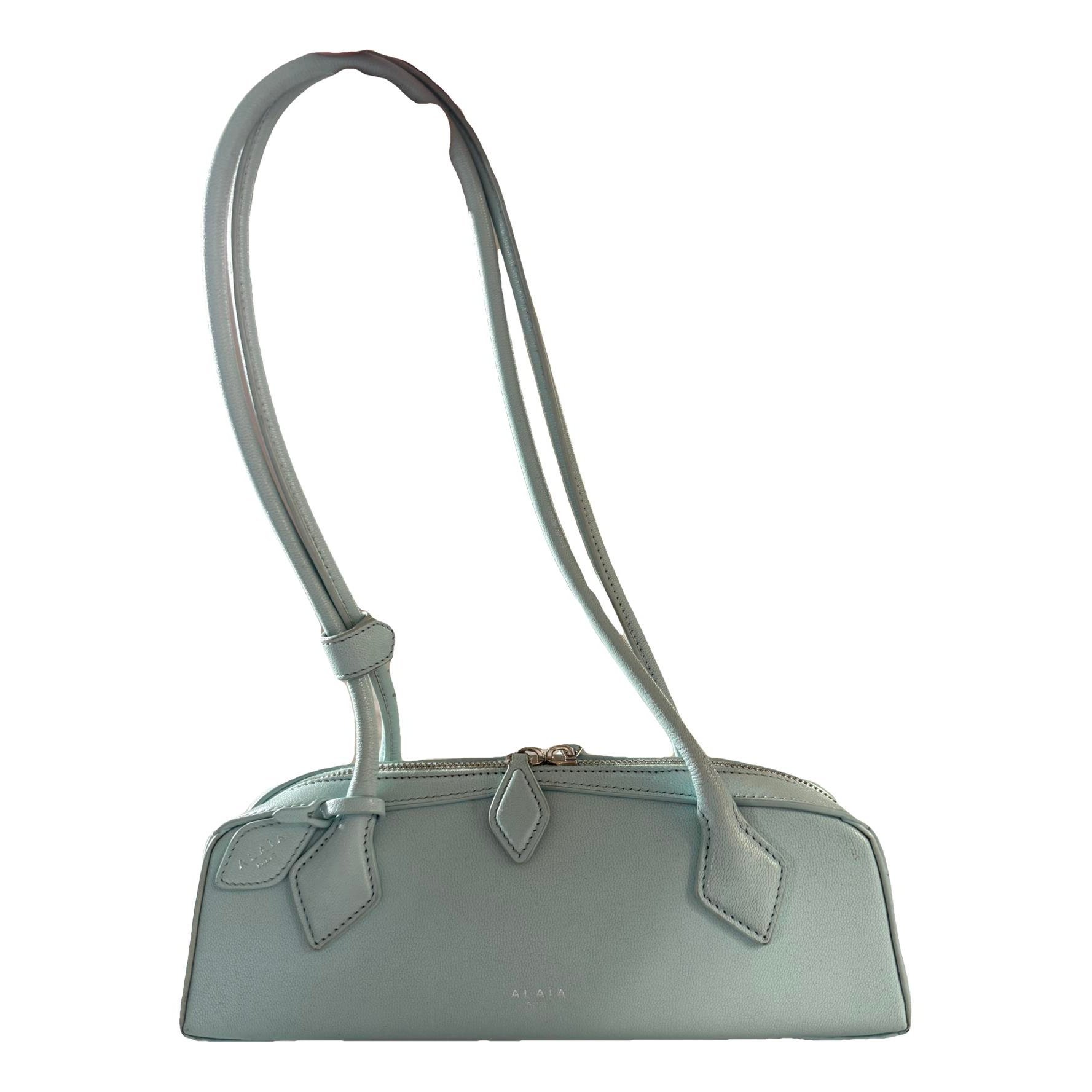 Alaia Le Teckel Clutch leather handbag