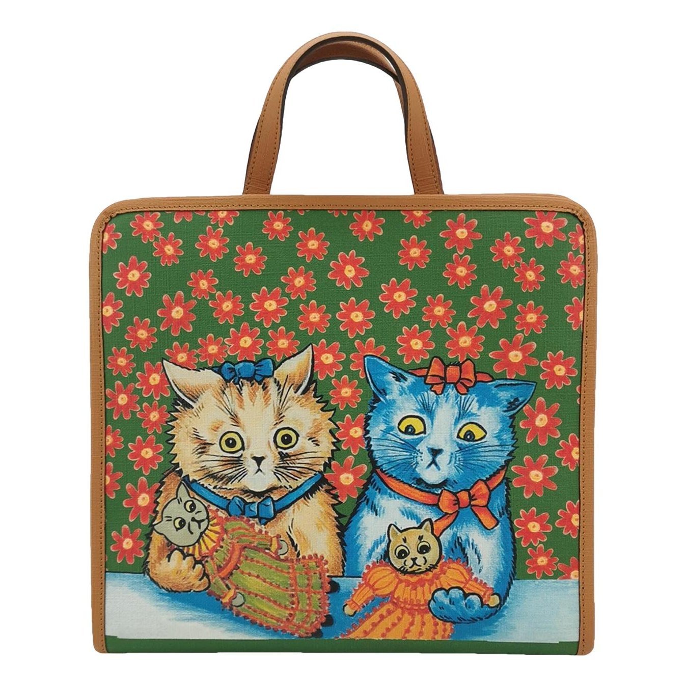 Leather tote