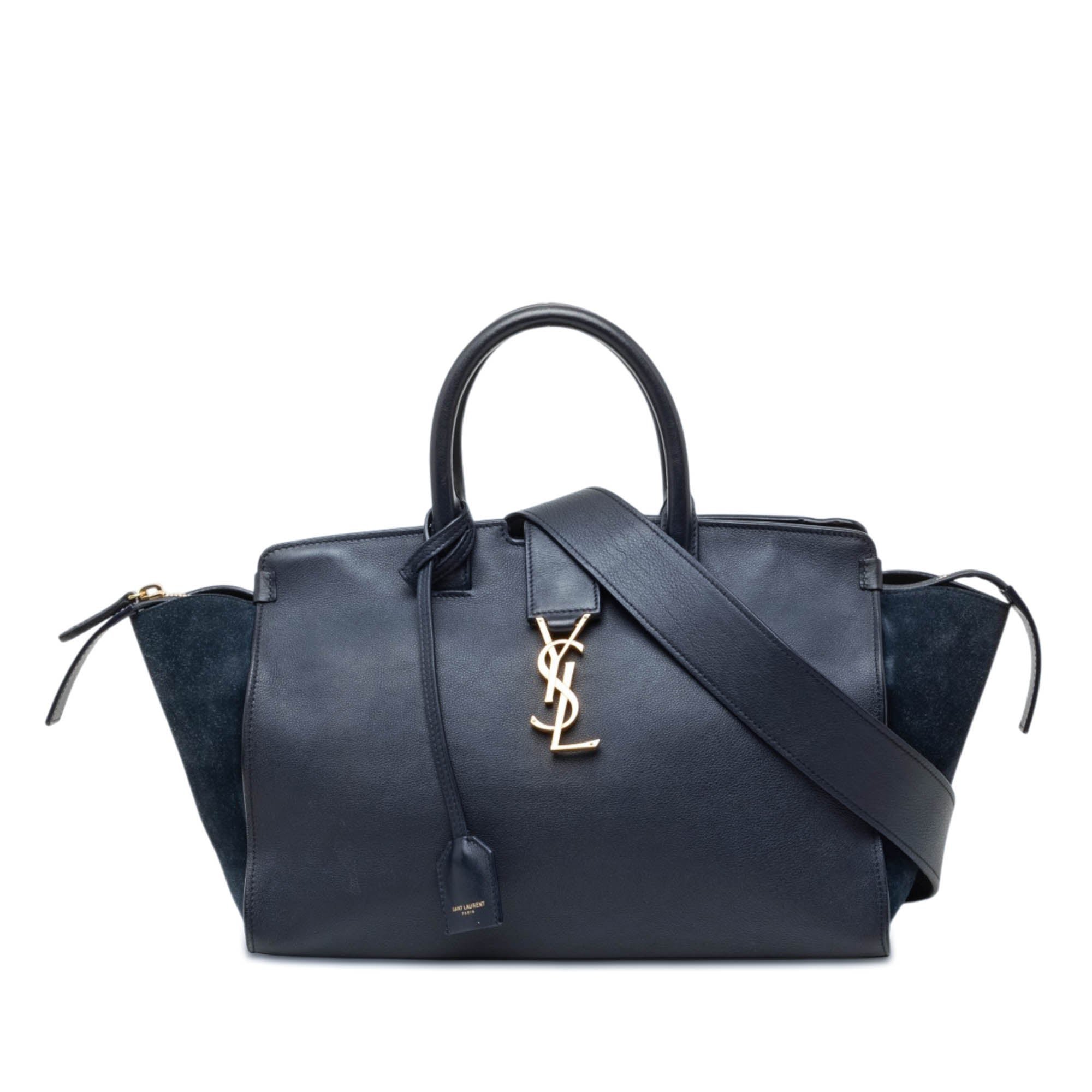 Downtown leather satchel