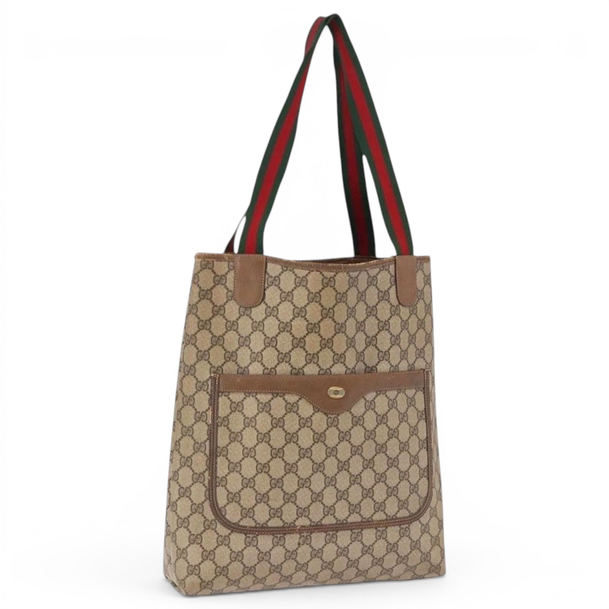 Leather tote