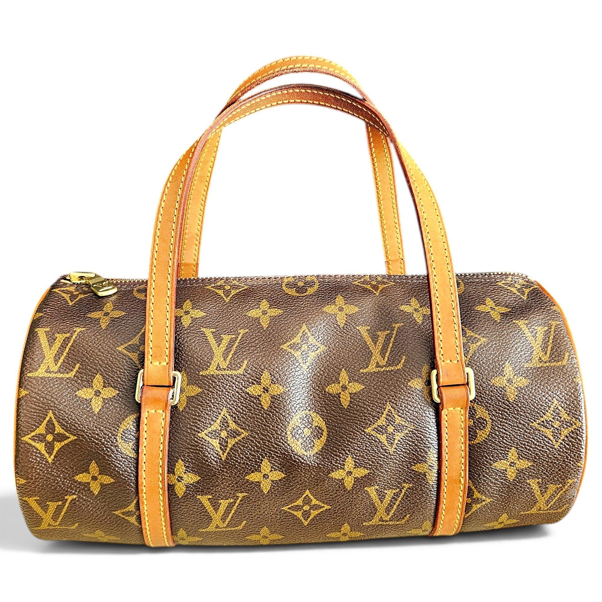 Papillon leather handbag