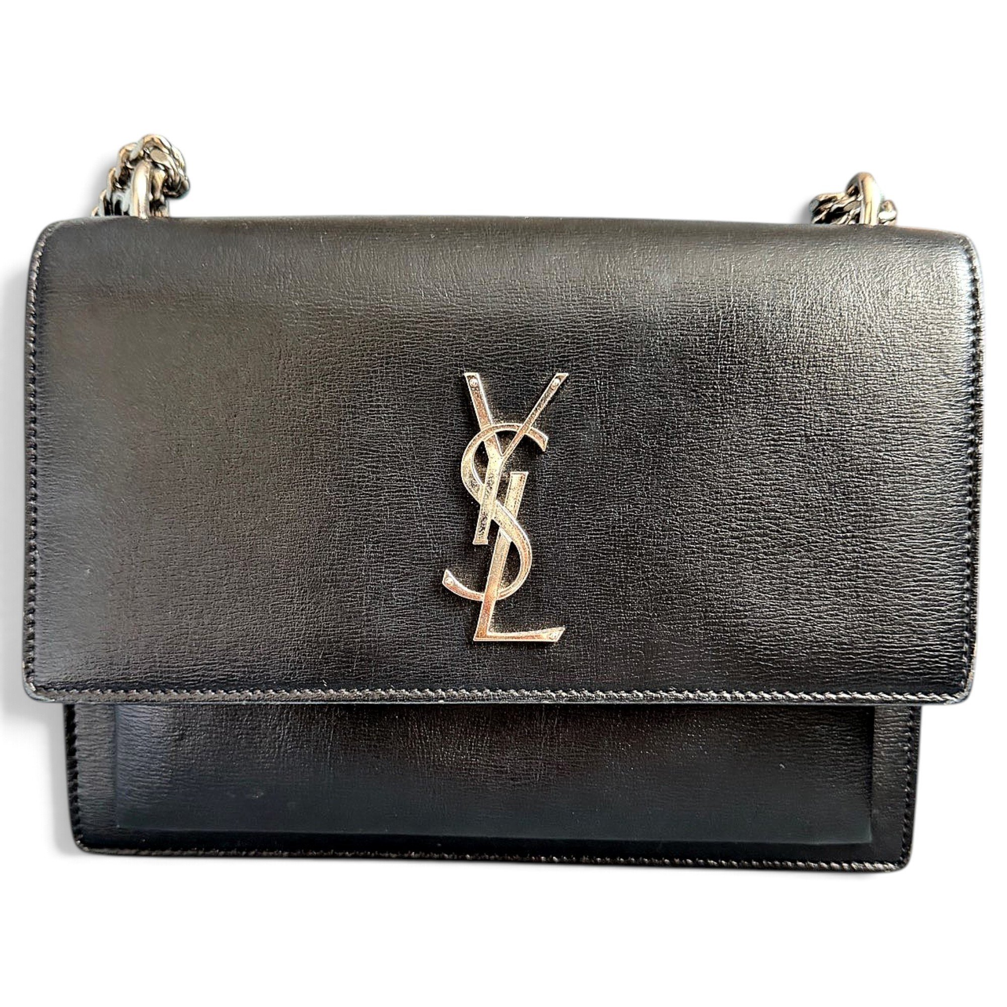 Sunset leather crossbody bag