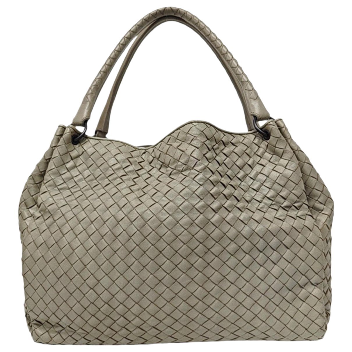 Parachute leather handbag