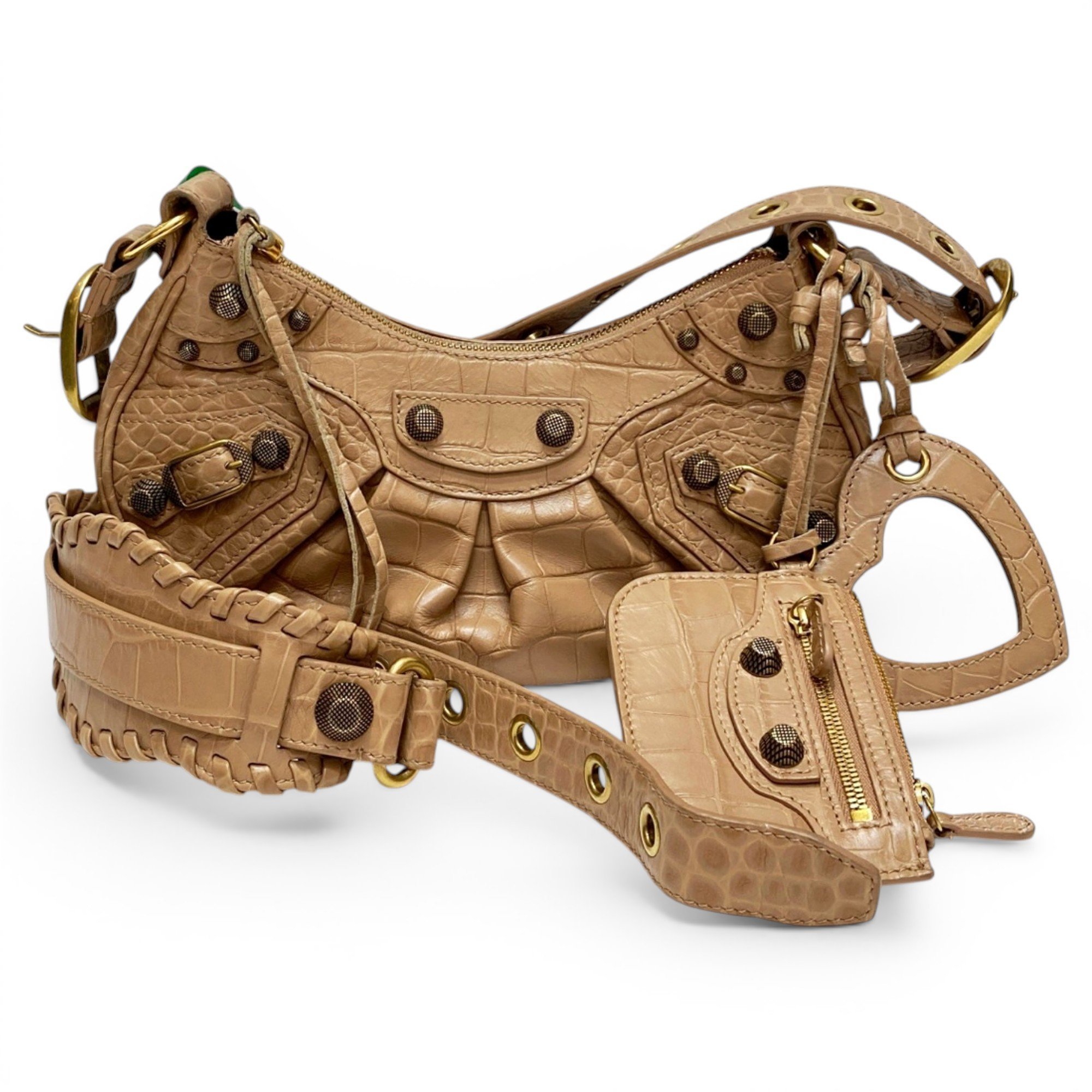 Le Cagole leather handbag