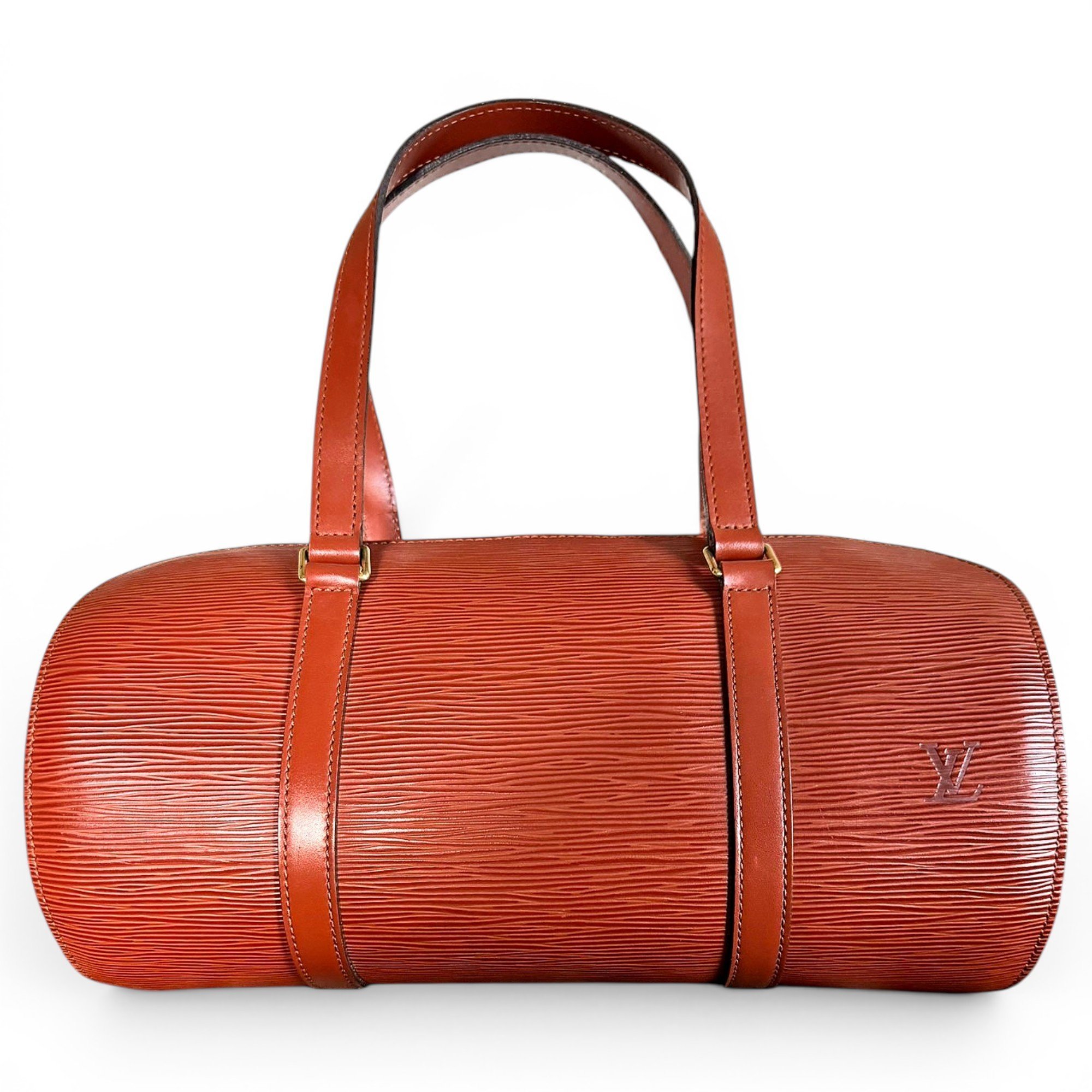 Soufflot Vintage leather handbag