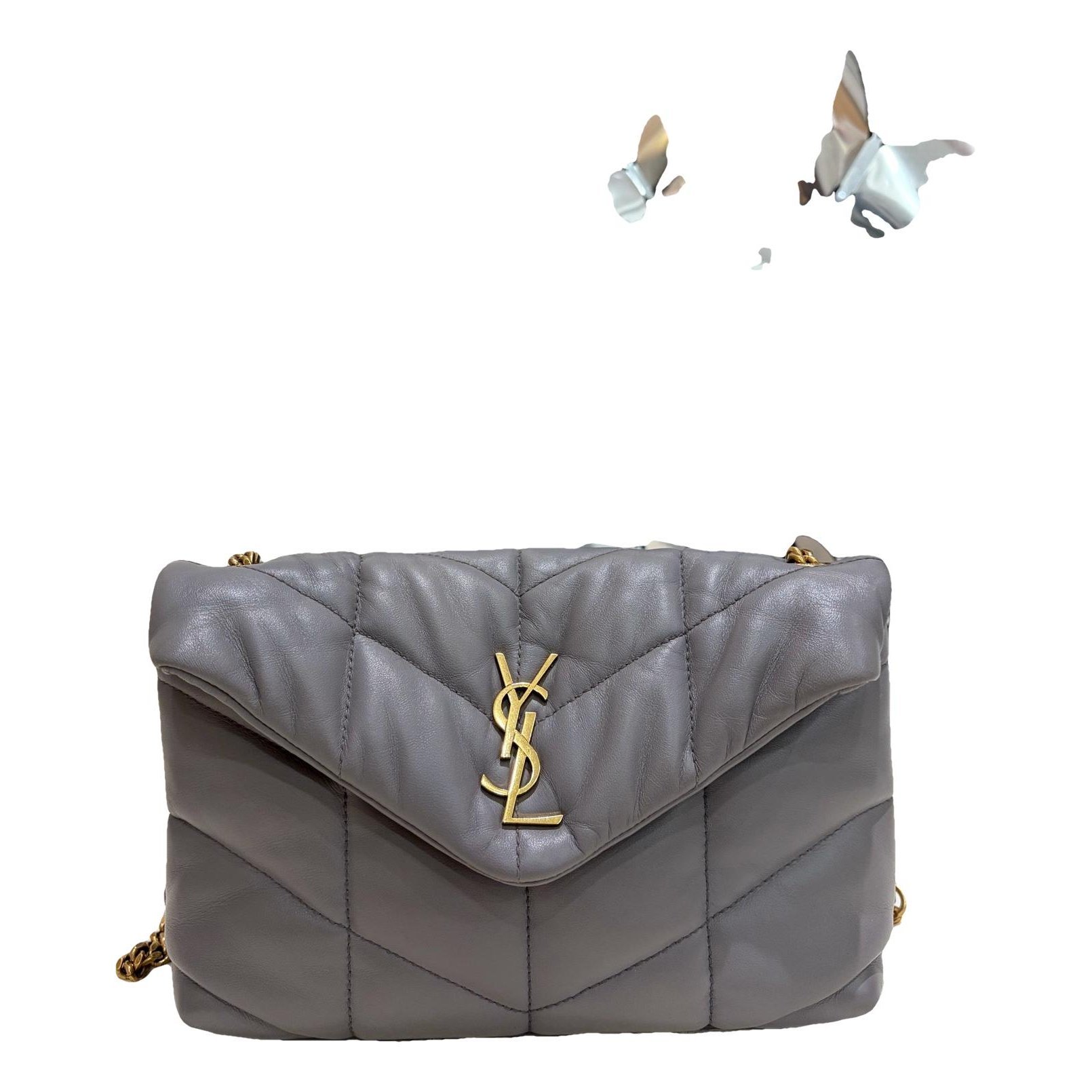 Loulou Puffer leather handbag