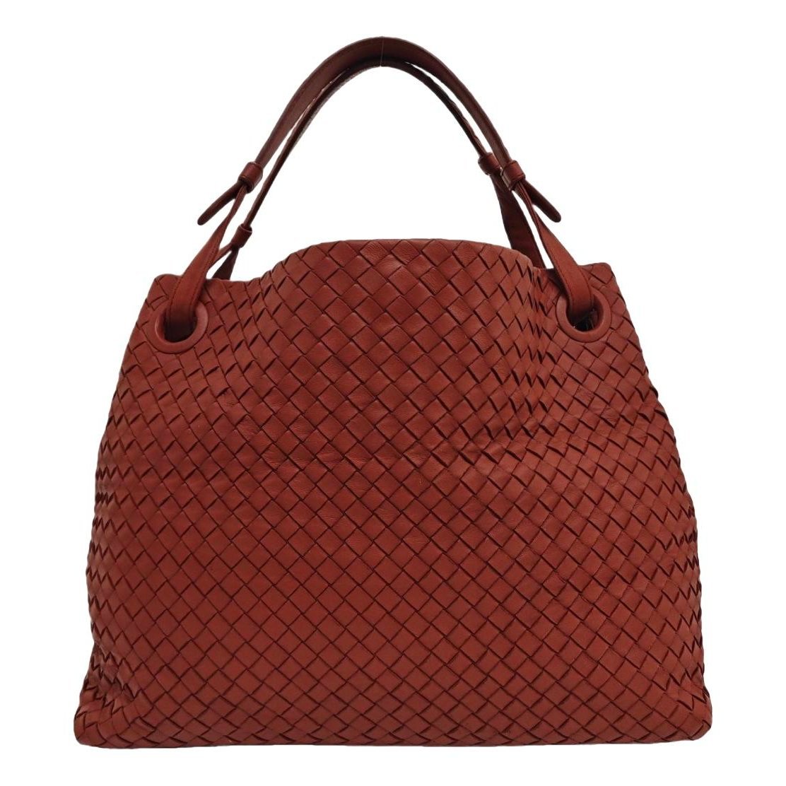 Leather tote