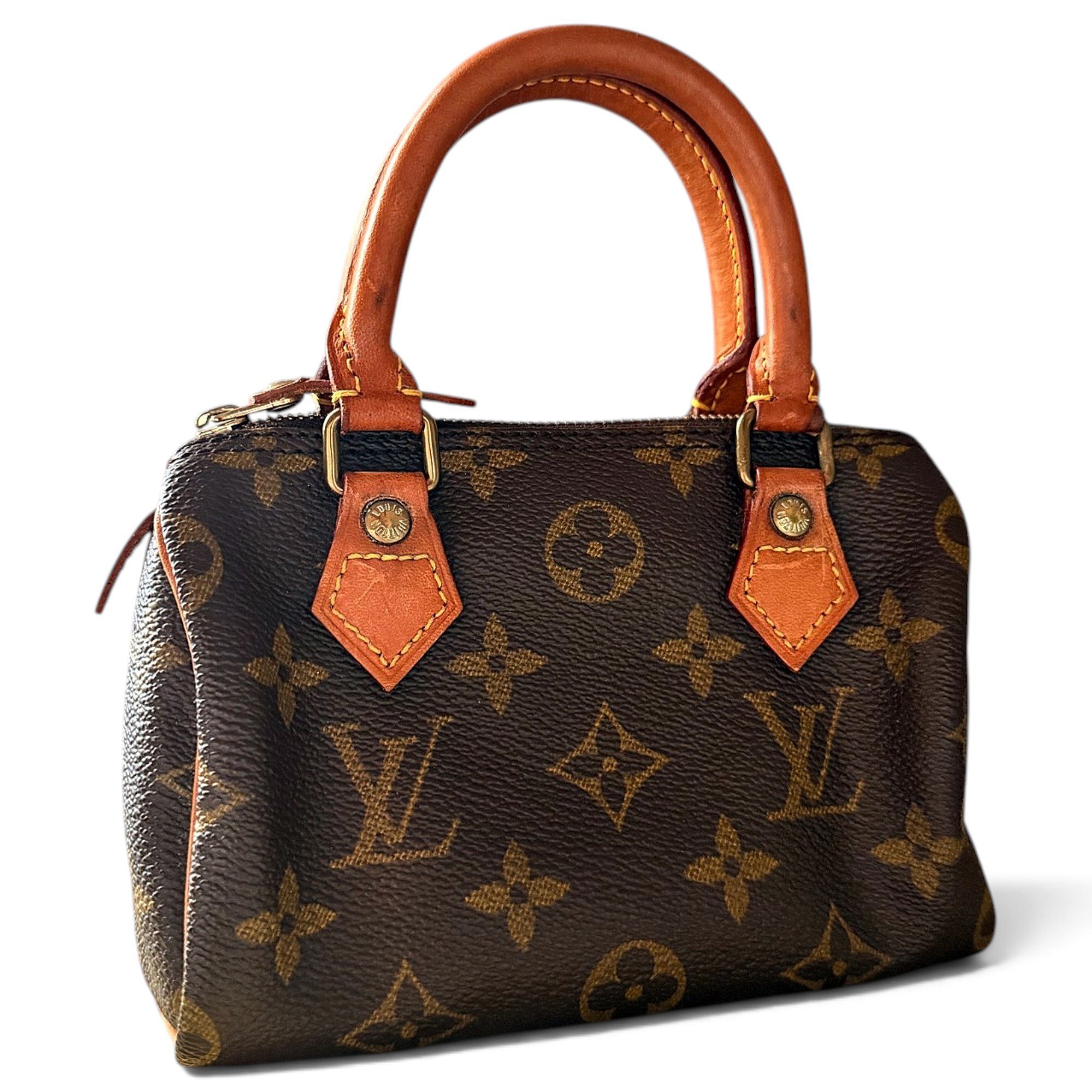 Nano Speedy / Mini HL leather mini bag
