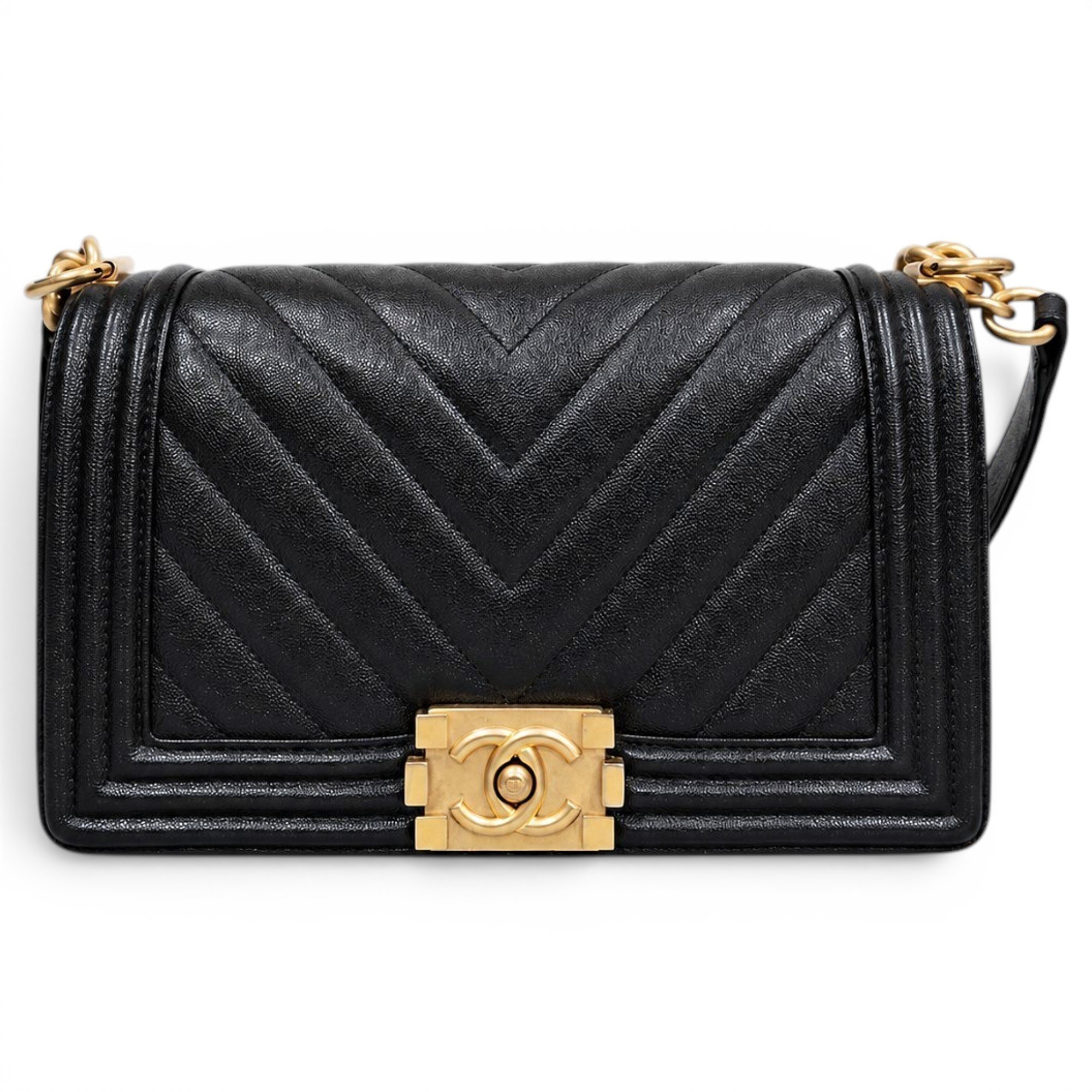 Boy leather crossbody bag