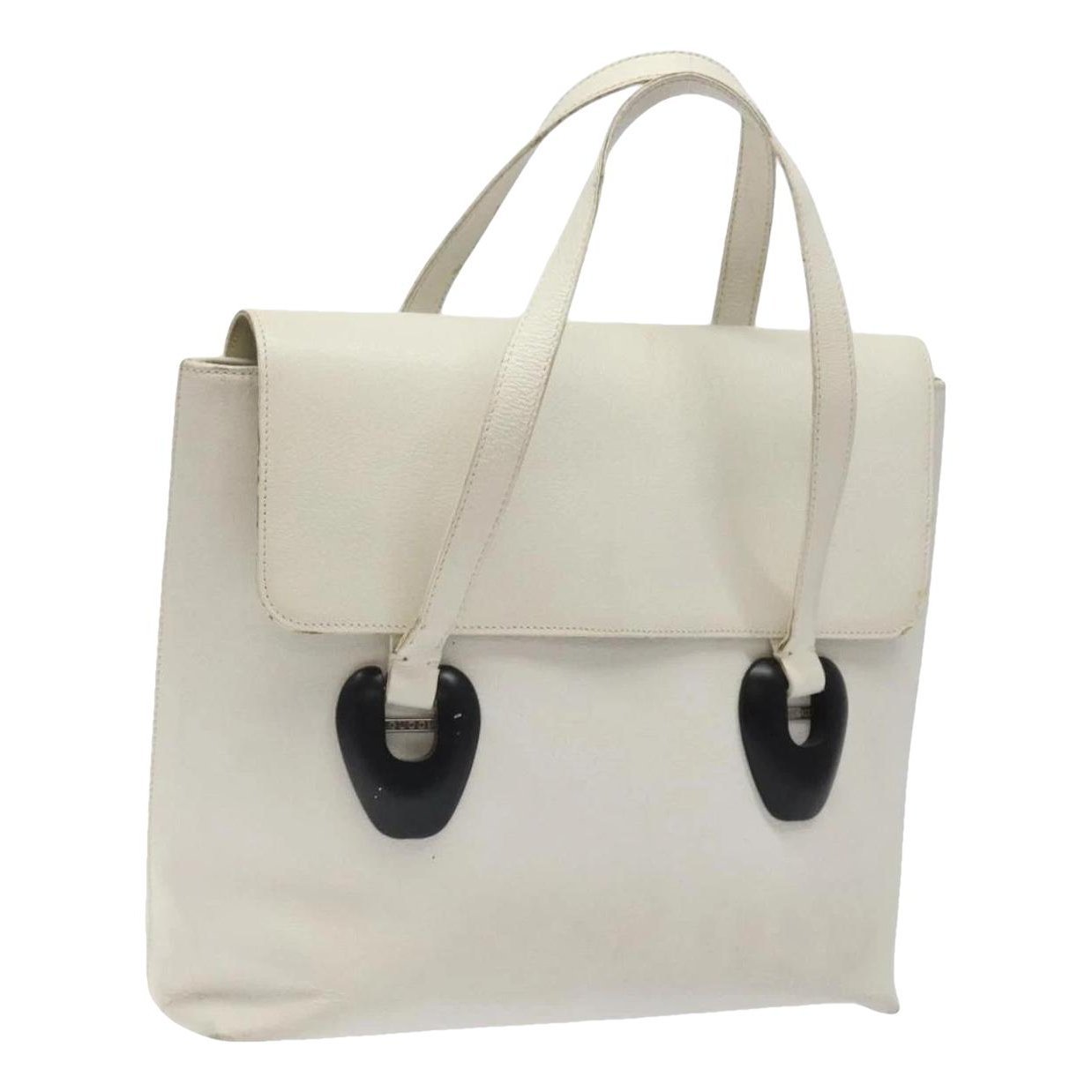 Leather tote