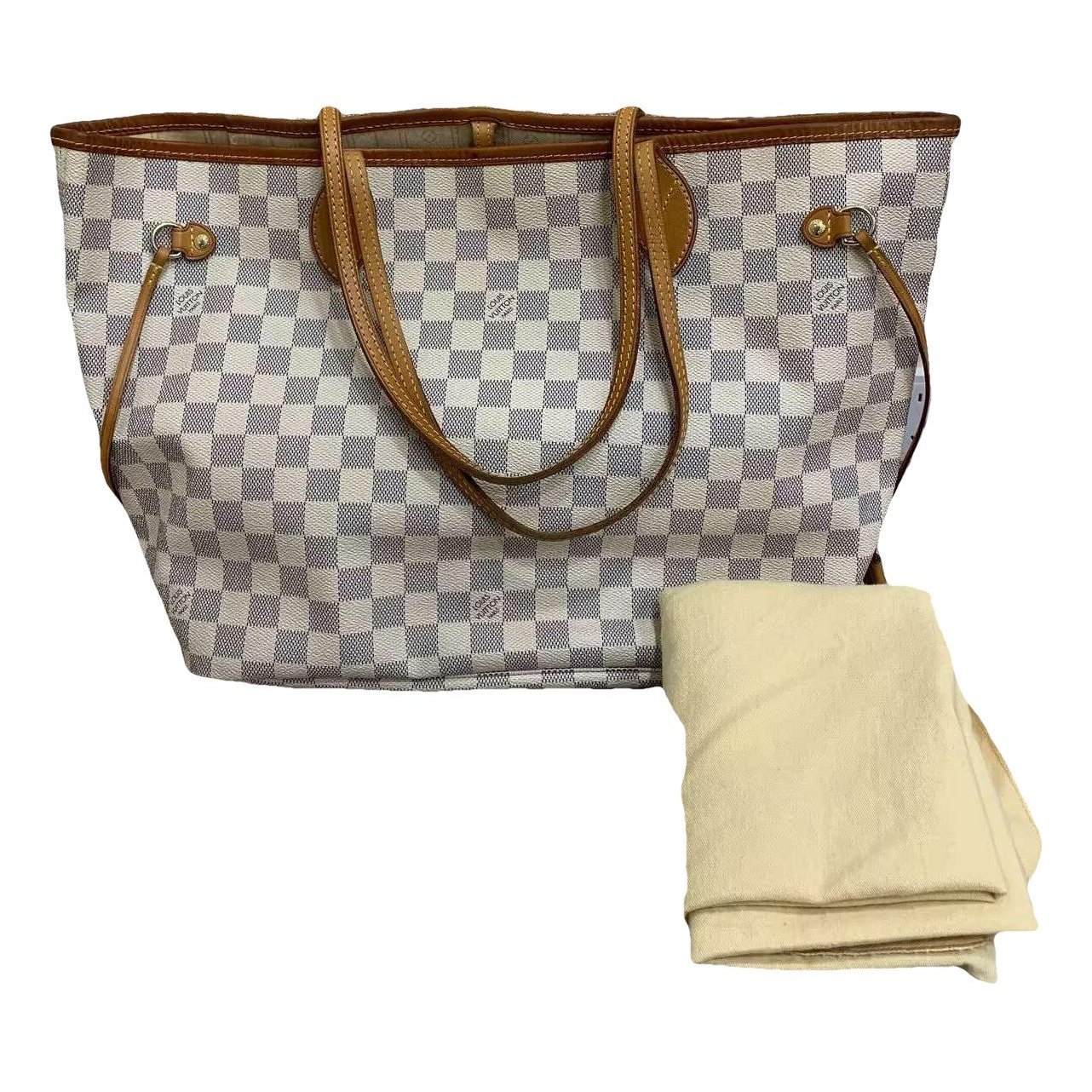 Neverfull leather handbag