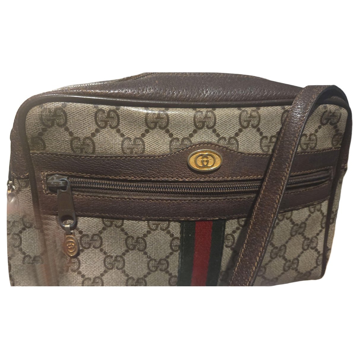 Ophidia GG Supreme leather crossbody bag
