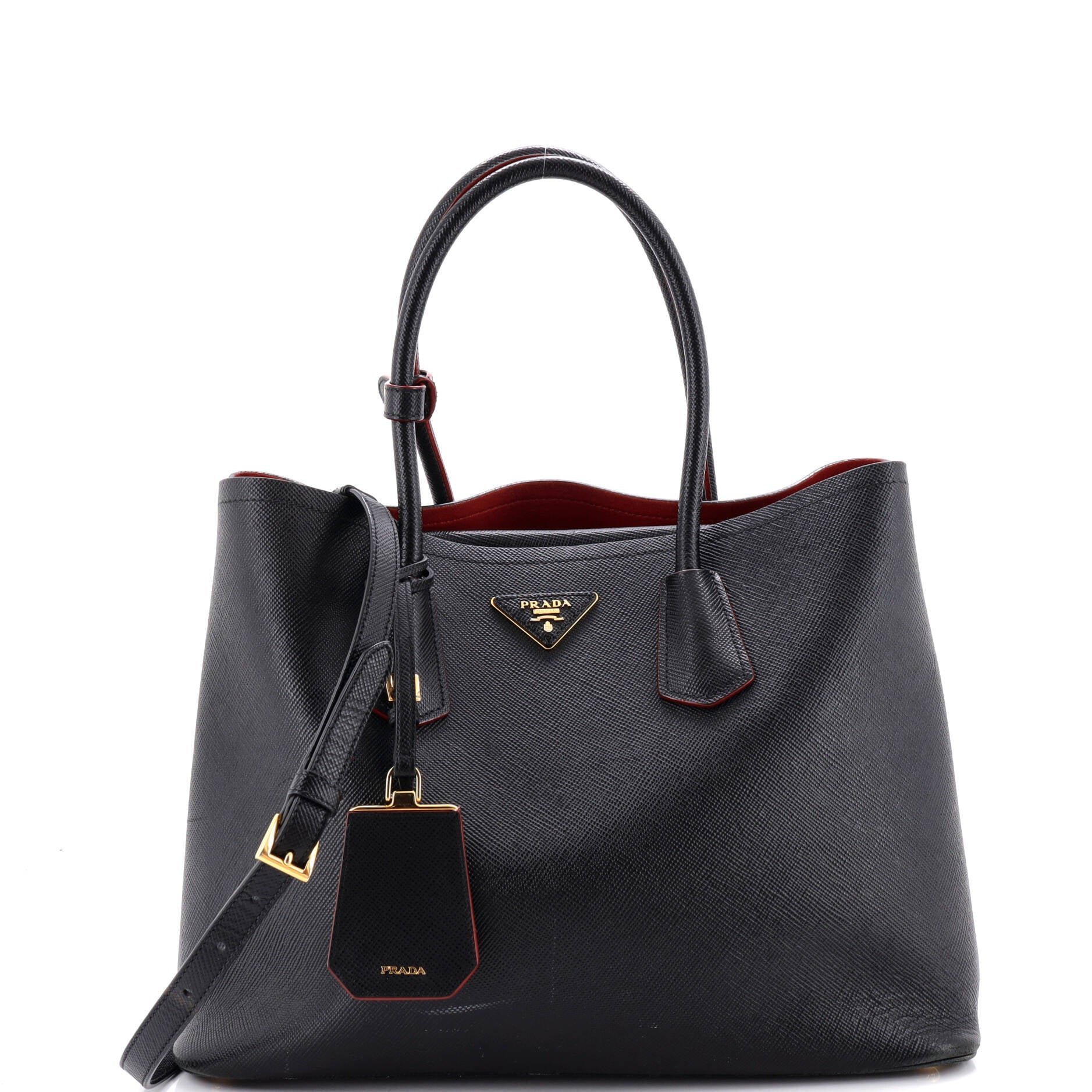 Leather tote