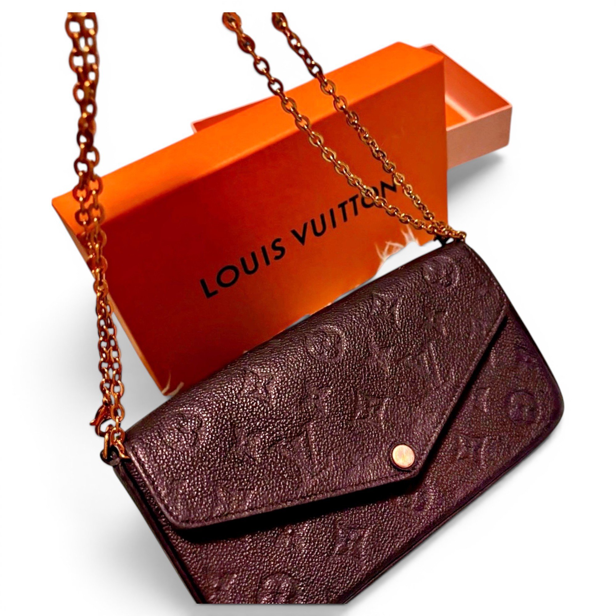 Félicie leather handbag