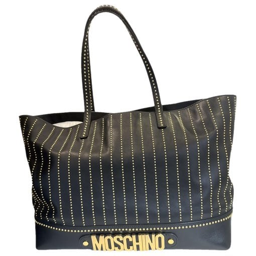 Moschino Leather tote