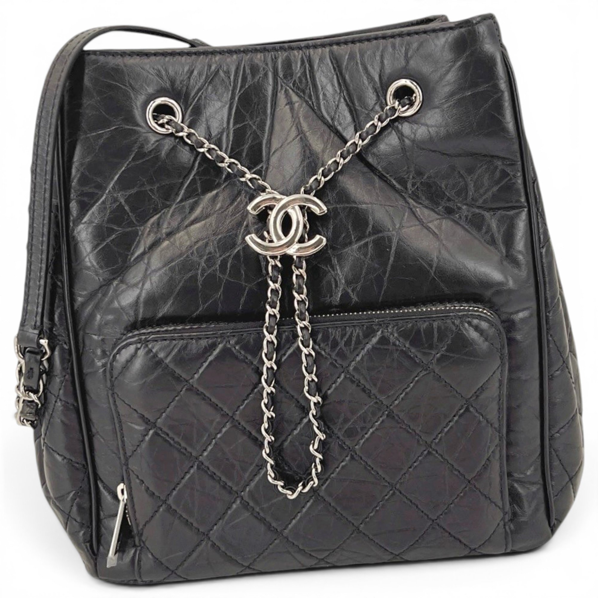 Leather handbag