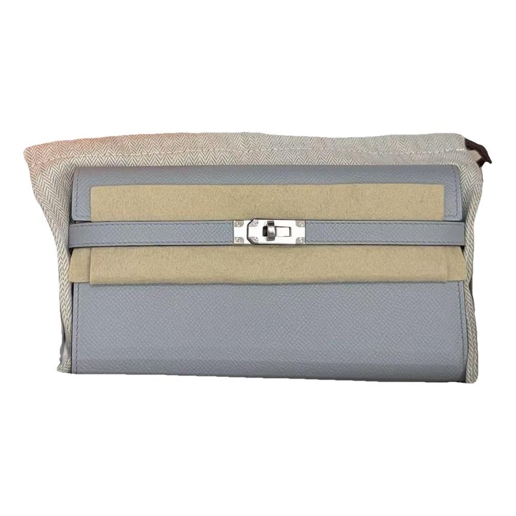 Kelly to go leather clutch bag