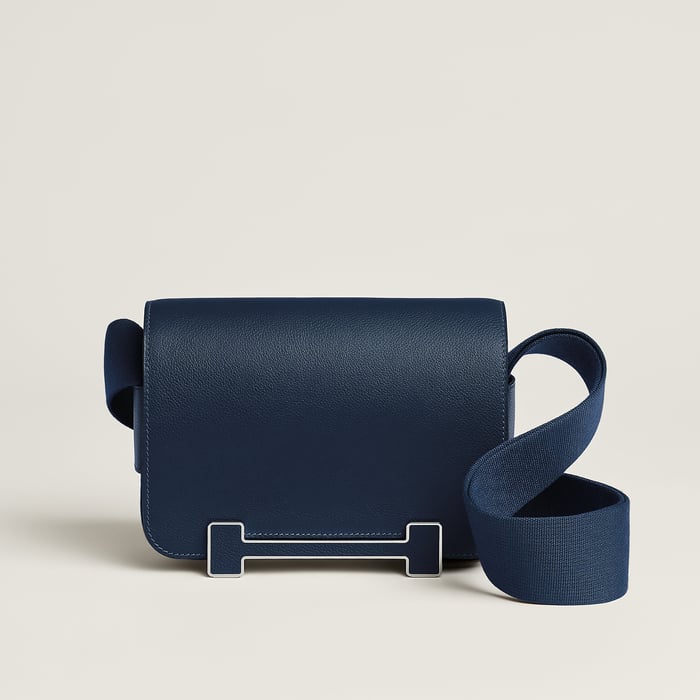 Bleu Abysse Hermès Geta Bag