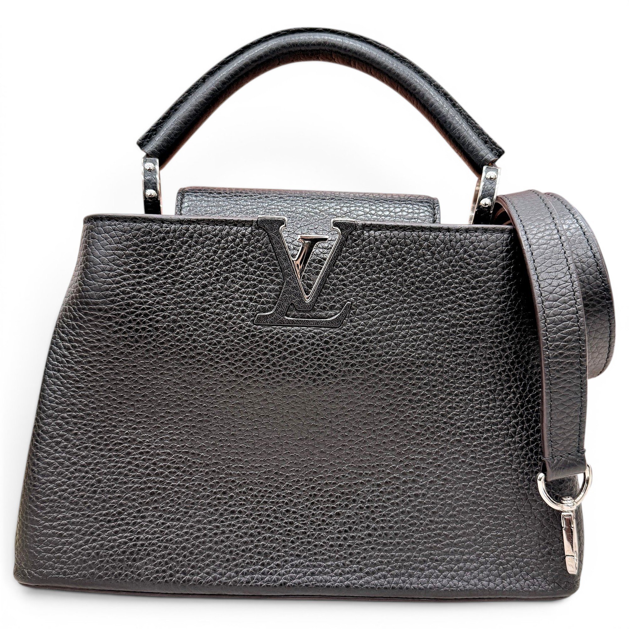Capucines leather handbag