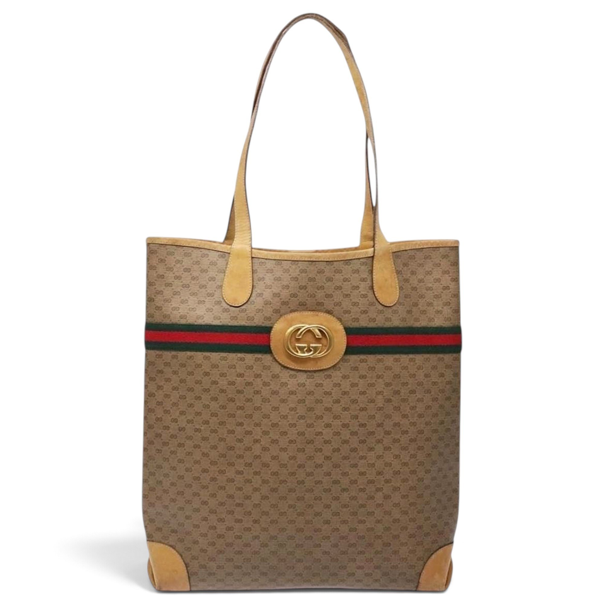 Leather tote