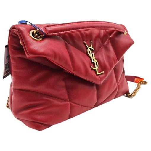 Saint Laurent Loulou Puffer leather handbag