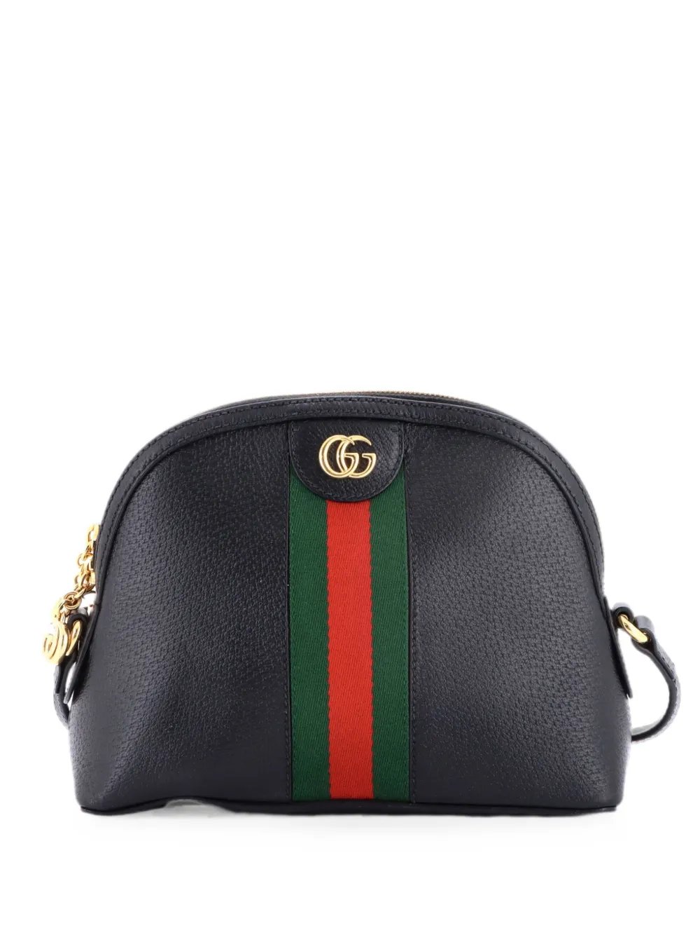 Ophidia Dome Shoulder Bag Leather Small crossbody bag