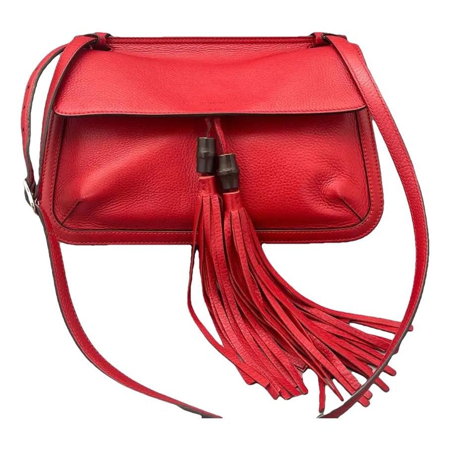 Leather crossbody bag