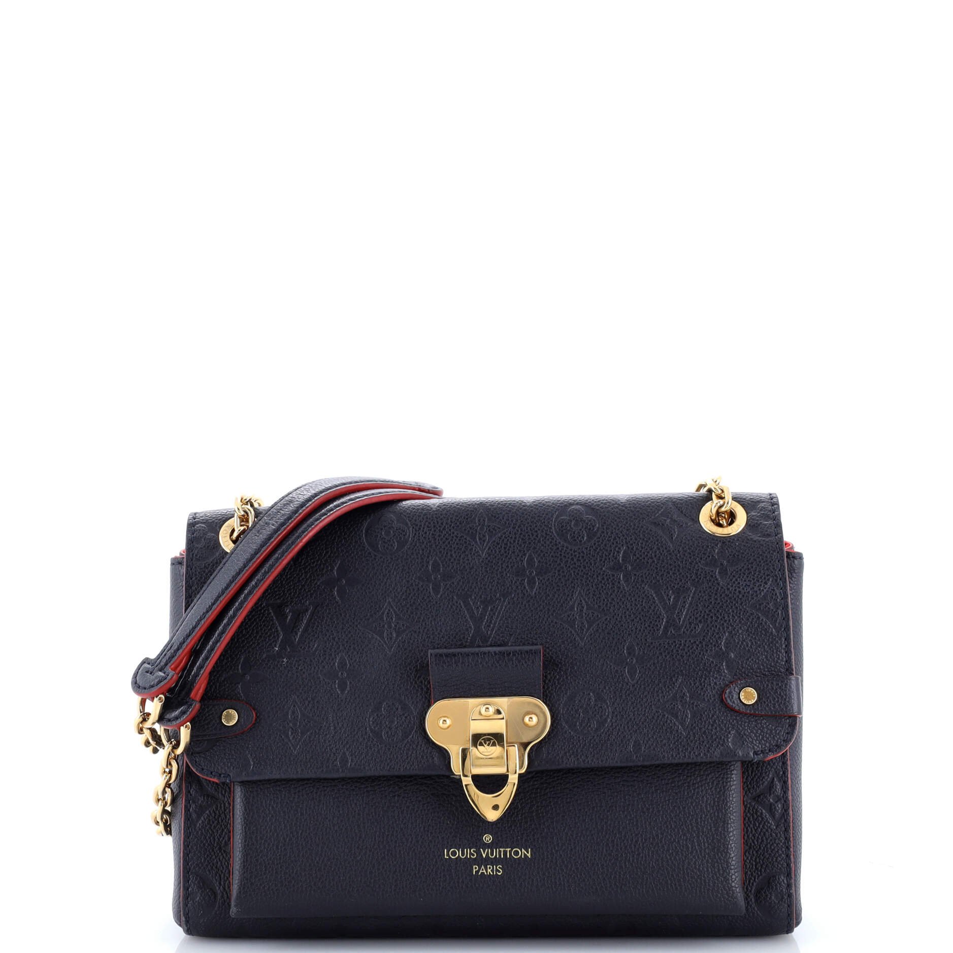 Louis Vuitton Vavin Handbag Monogram Empreinte Leather PM