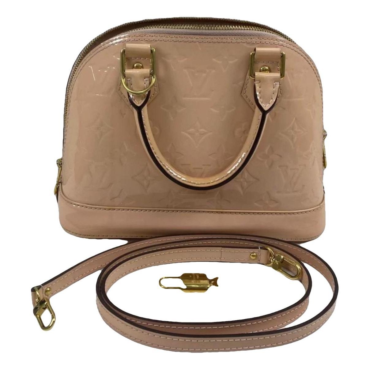 Alma BB patent leather handbag